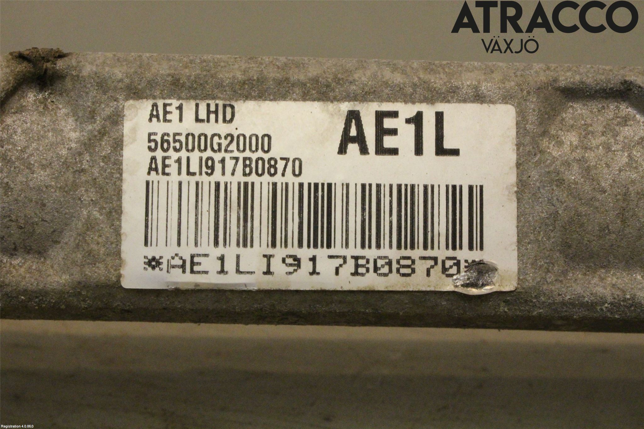 Hyundai IONIQ AE 17-22 Servo Snekke - Tannstang