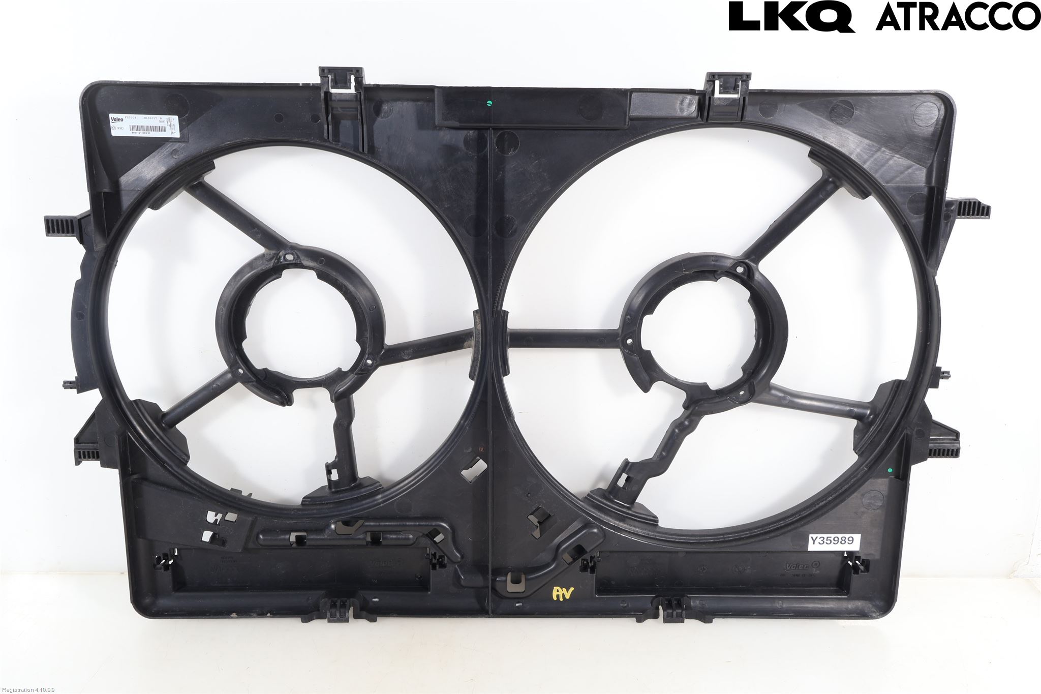 Audi A4/S4 08-11 Kjølevifte-Radiator Hus-Kåpe
