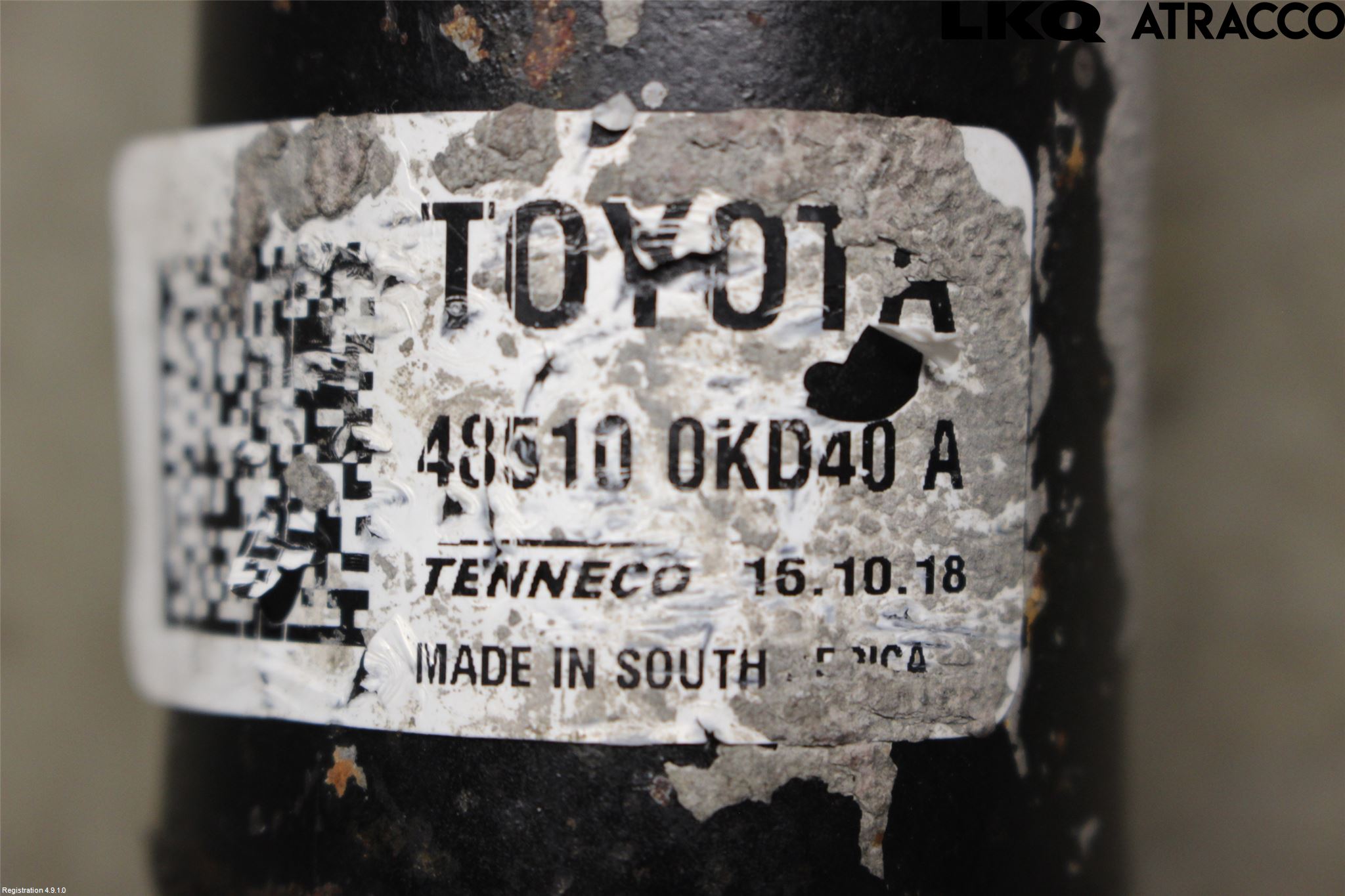 Toyota HILUX 16- Fjærbein Foran Høyre