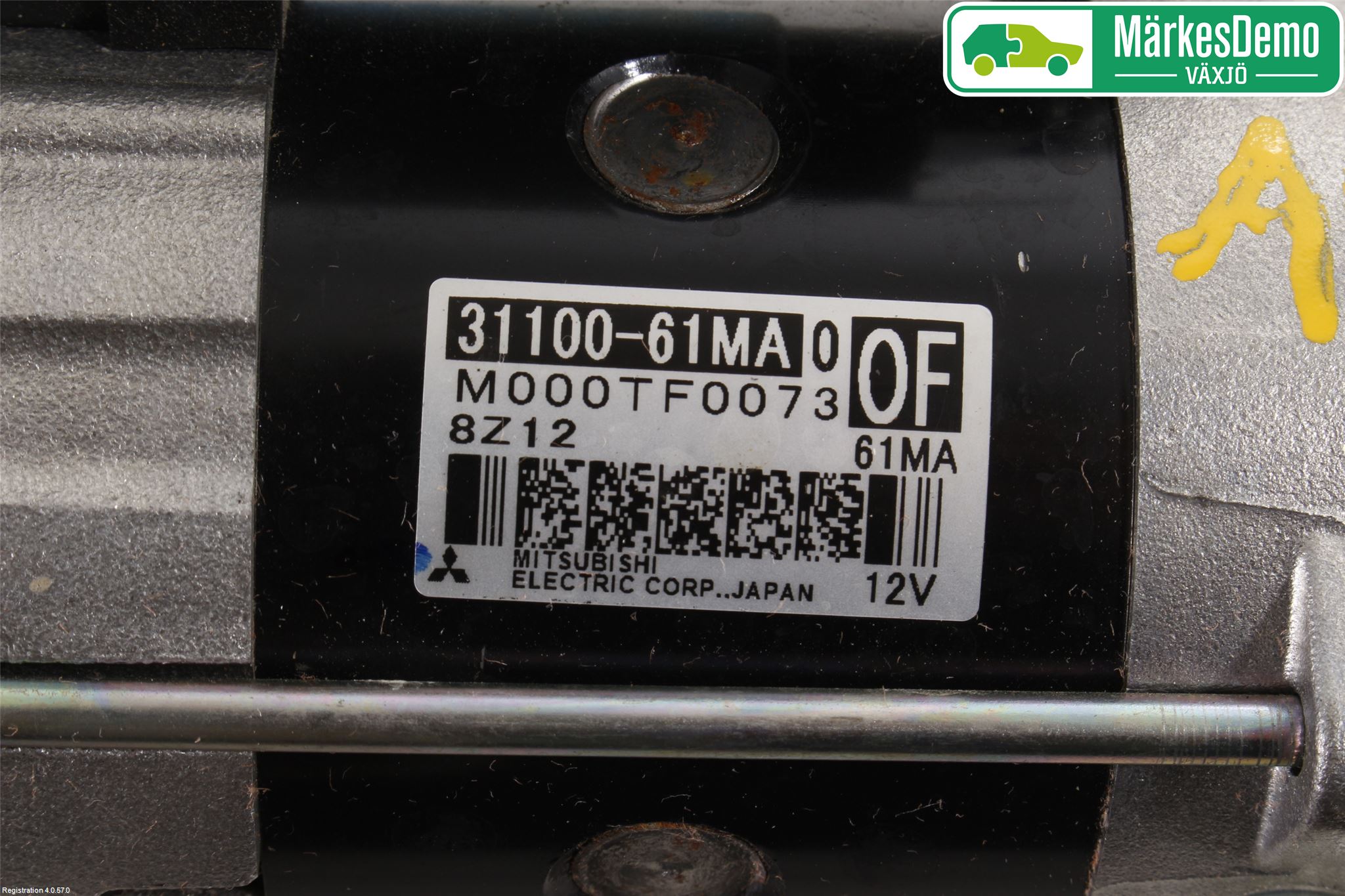 Suzuki SX4 S-CROSS 14-21 Startmotor