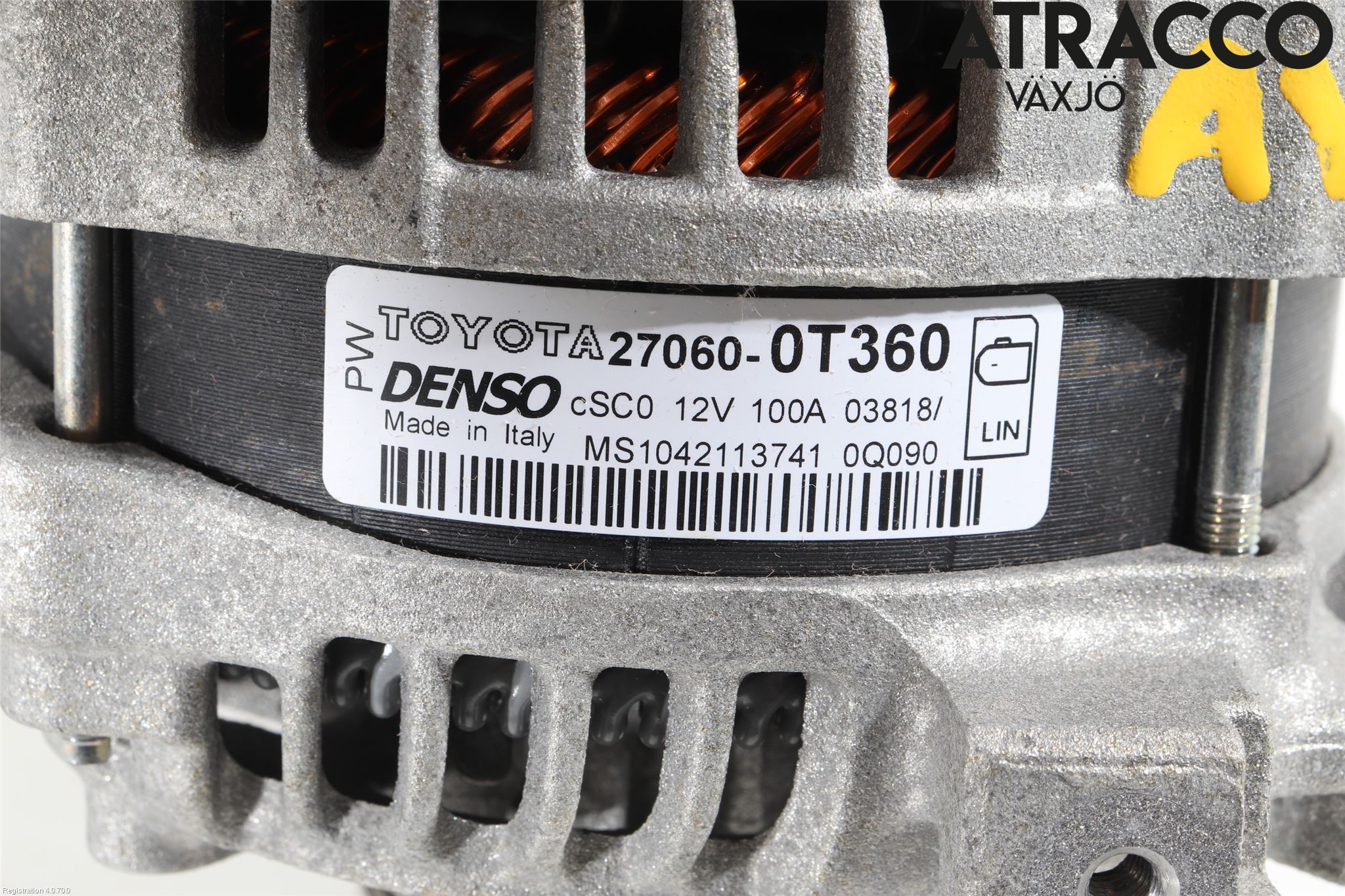 Toyota AVENSIS 16-18 Dynamo