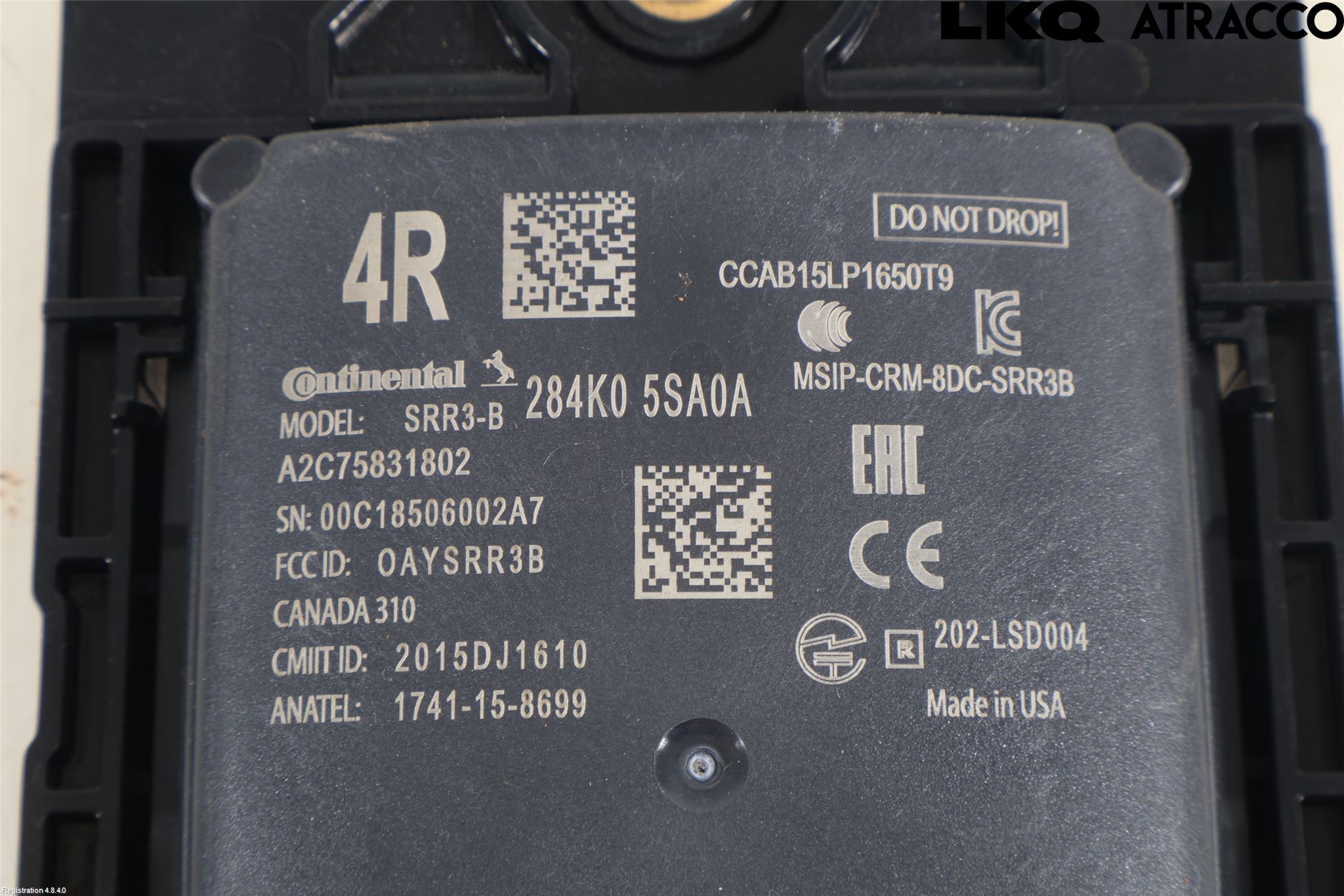 Nissan LEAF 18- Sensor Kollisjonsbeskyttelse