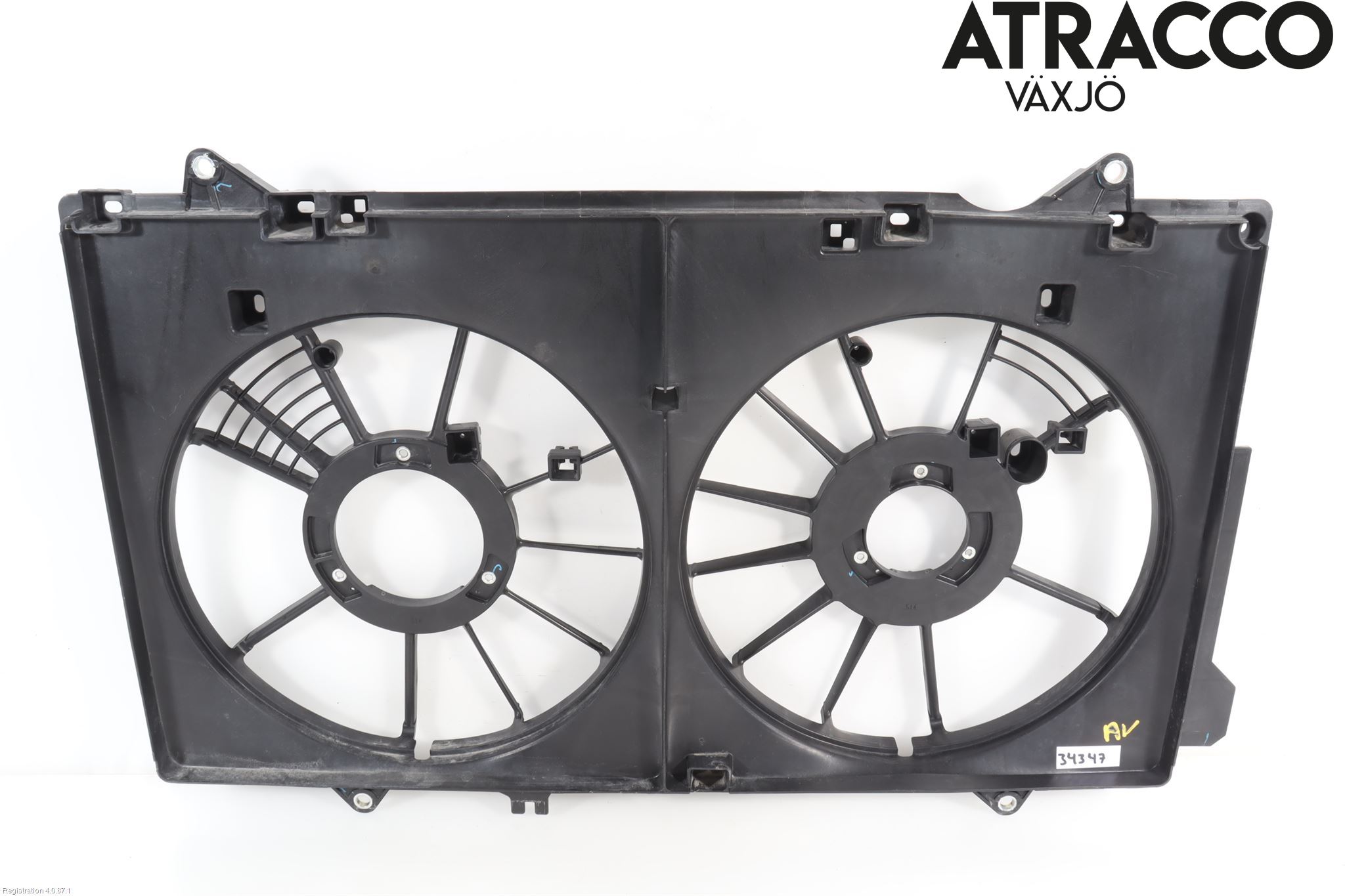 Mazda CX-5 12-17 Kjølevifte-Radiator Hus-Kåpe