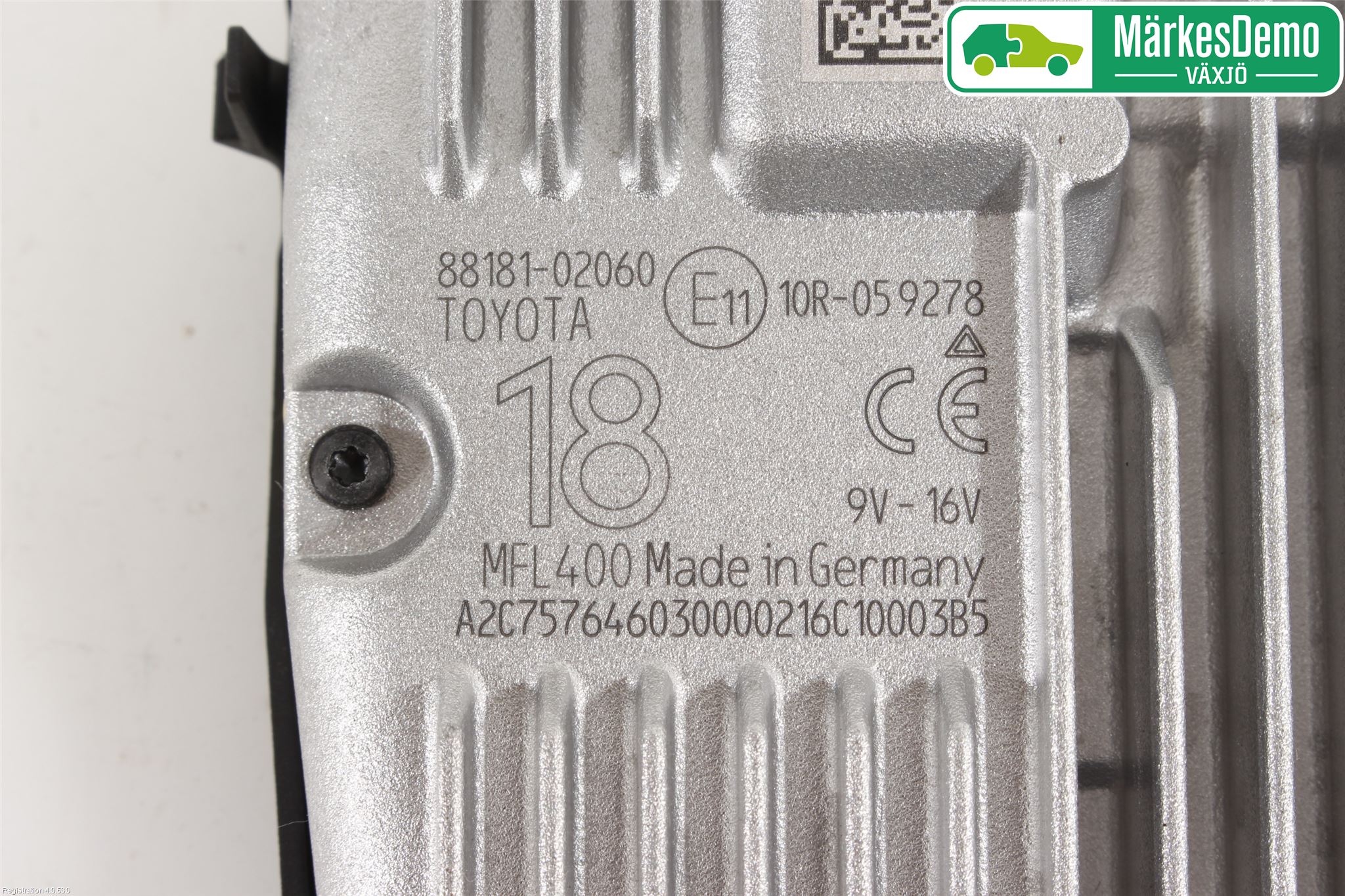 Toyota AURIS 13-19 Sensor Kollisjonsbeskyttelse