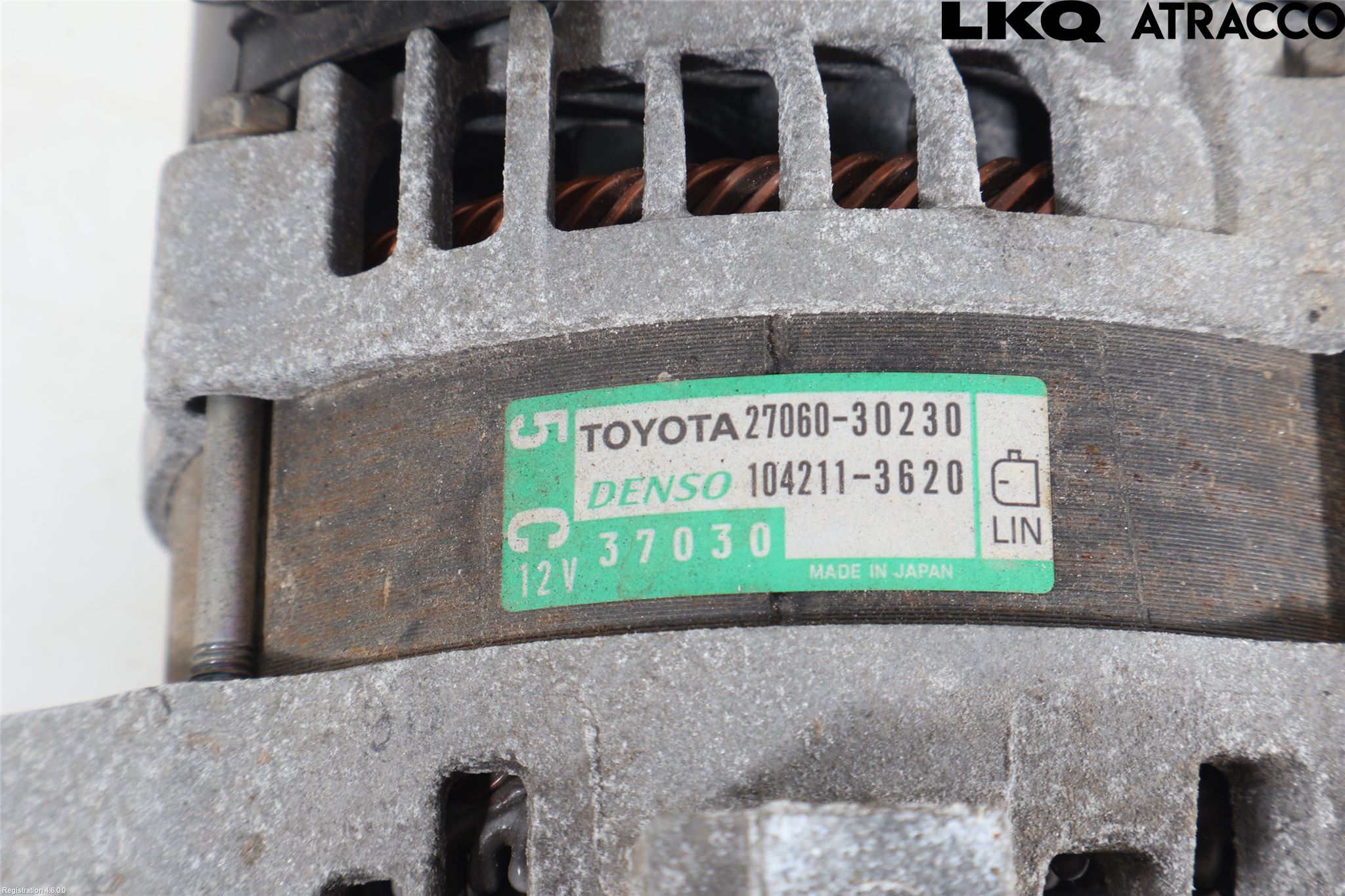 Toyota HILUX 16- Dynamo