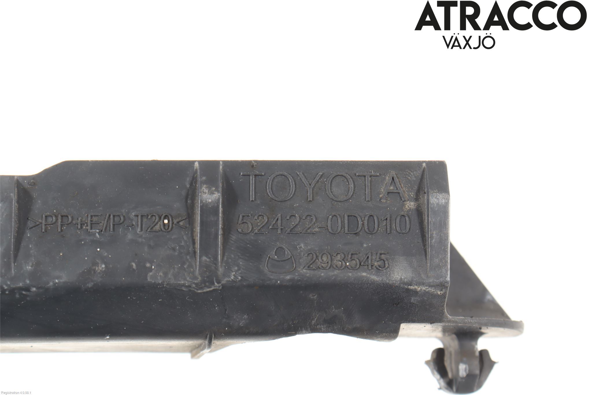 Toyota YARIS XP90 06-11 Støtfanger Foran Hjørne Høyr