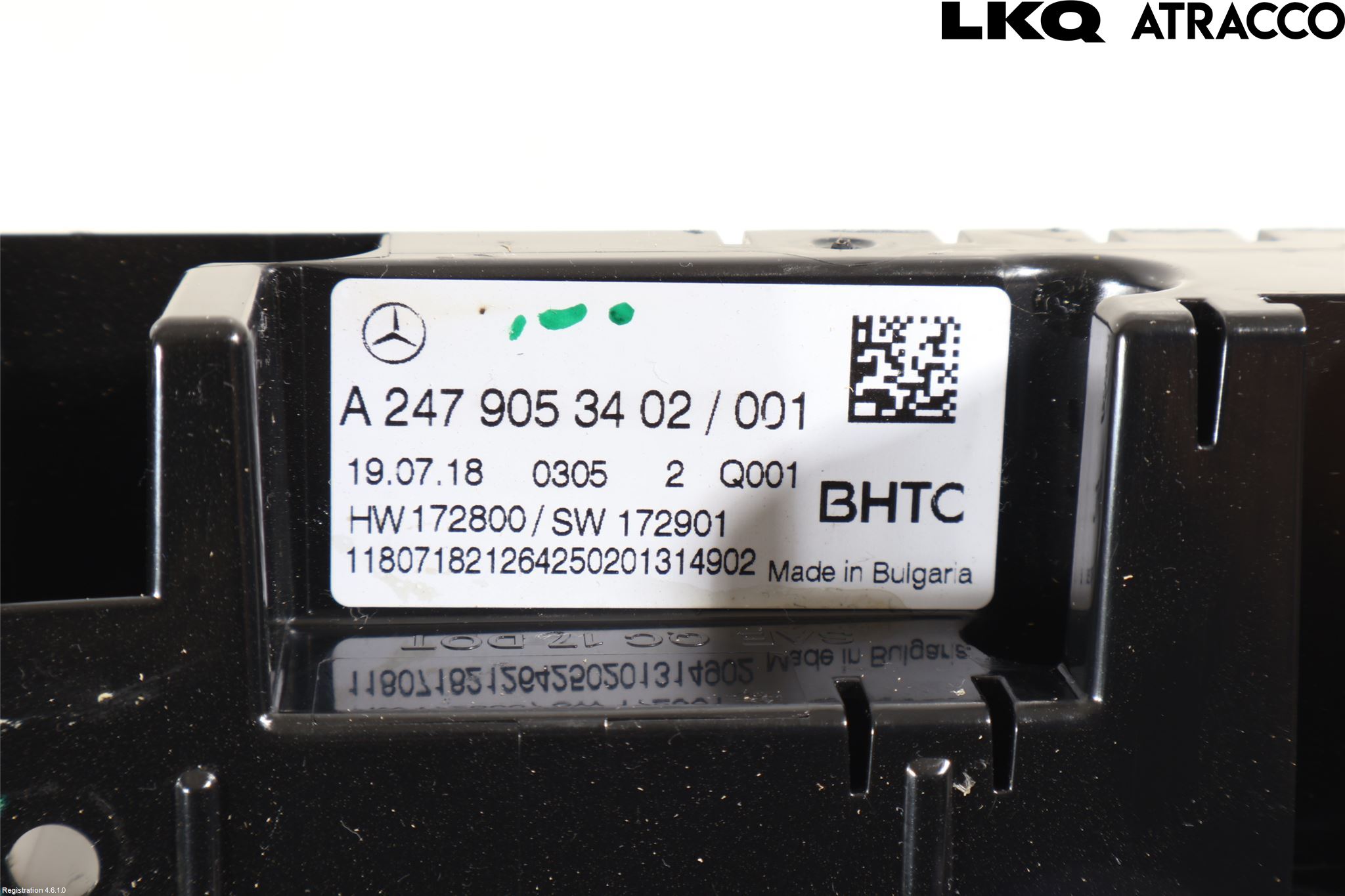 Mercedes-Benz MB A-KLASS (W177) 18- Varme Ac Betjening-Display