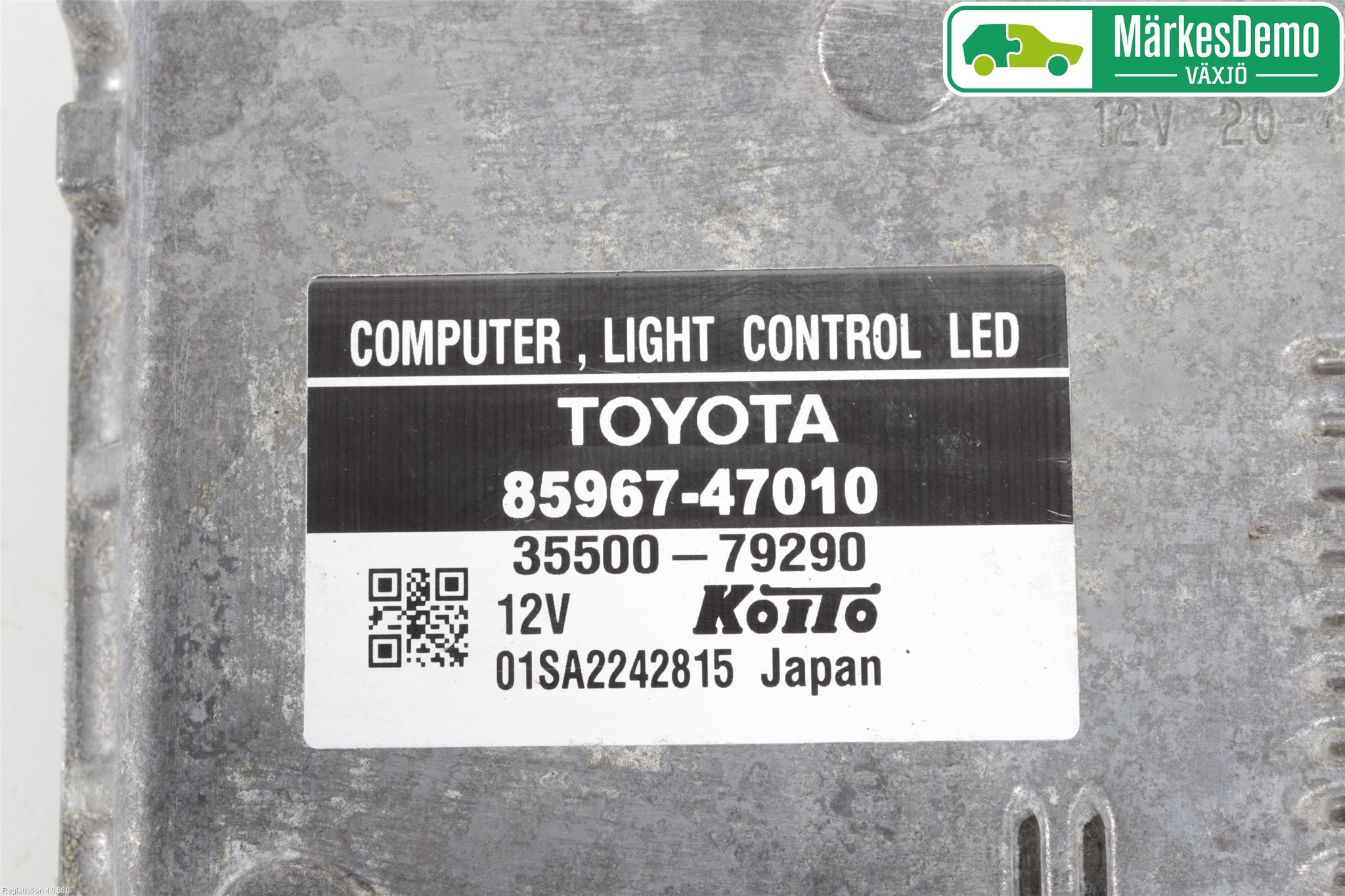 Toyota PRIUS ZVW30 09-20 Styreenhet Xenon
