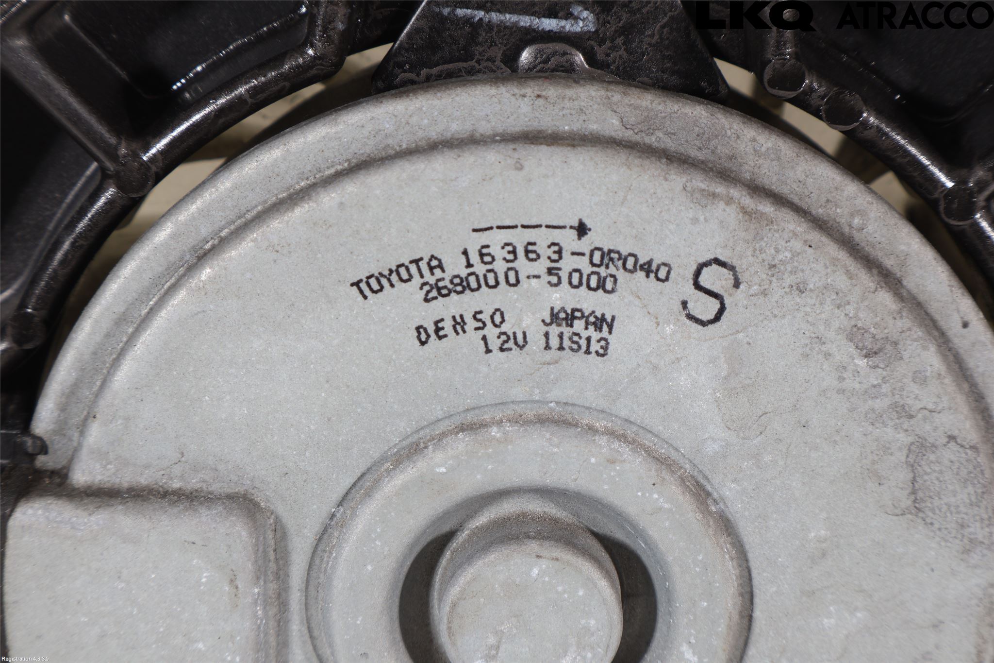 Toyota AURIS 13-19 Kjølevifte-Radiator Hus-Kåpe