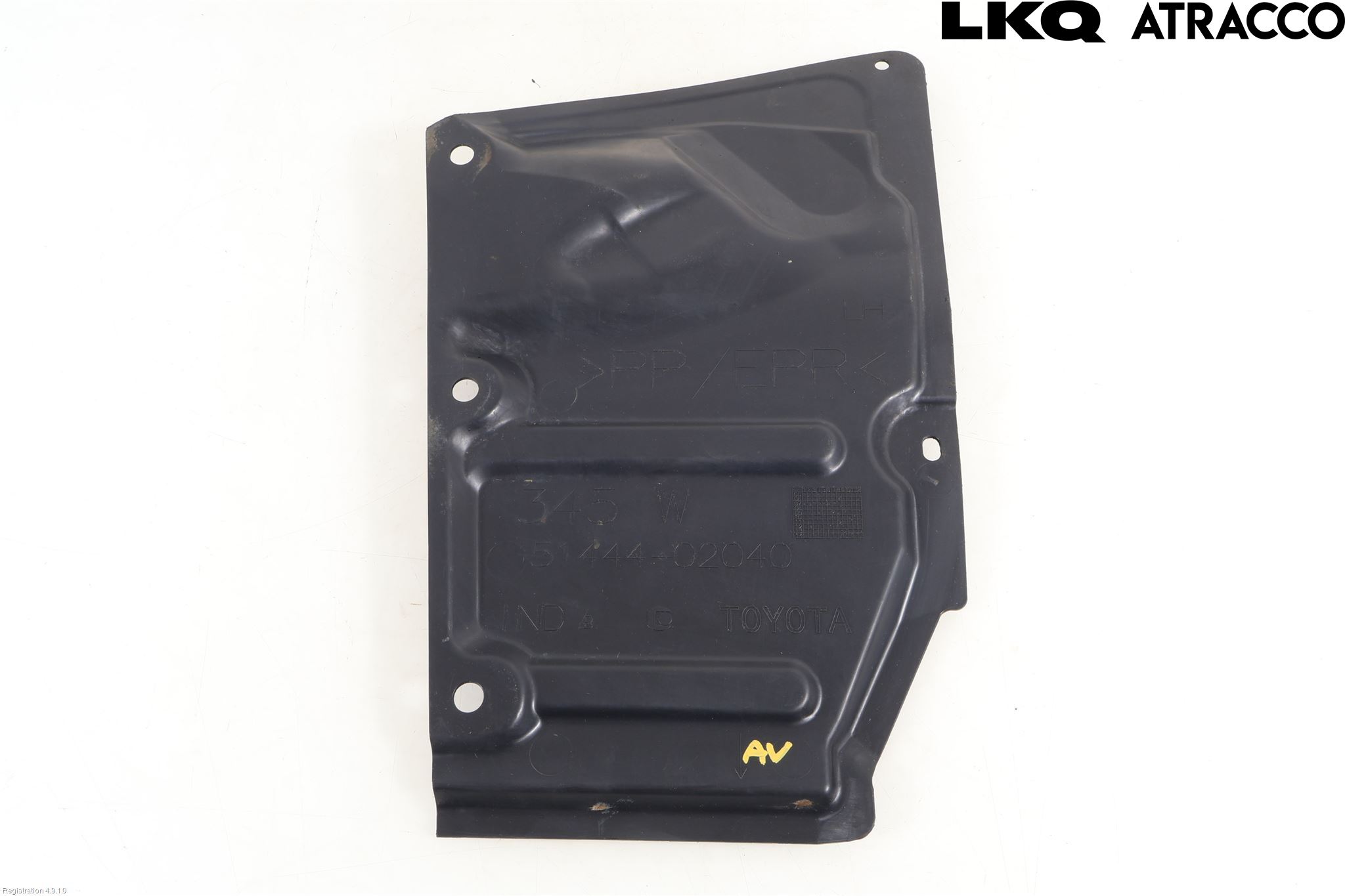 Toyota AURIS 07-09 Bunnplate U Motor-Gear-Dørk