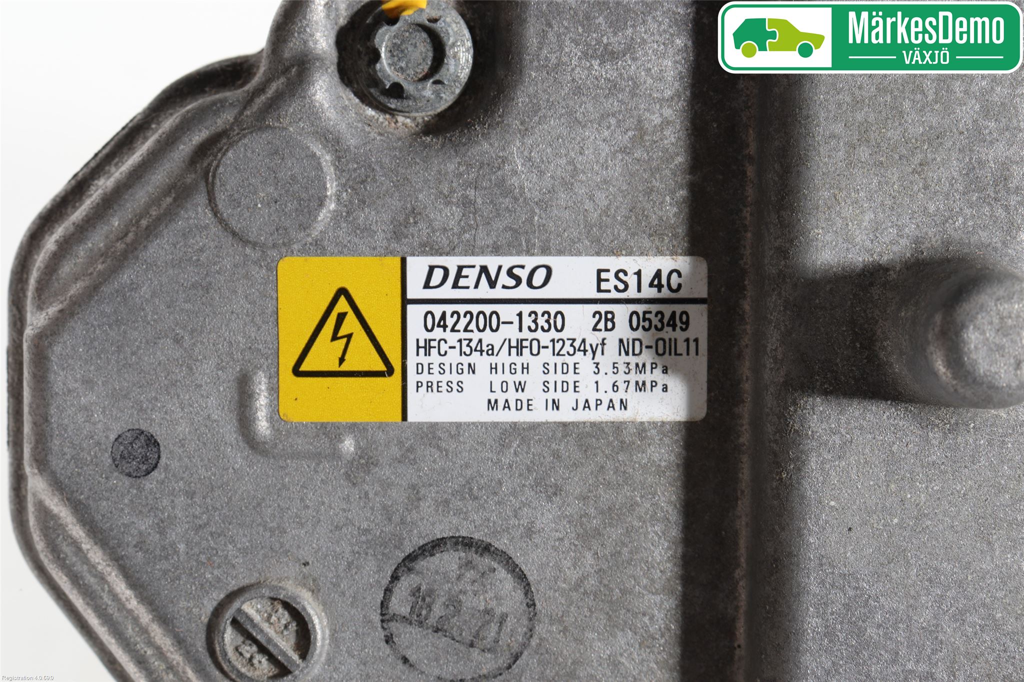 Toyota AURIS 13-19 Varme Ac Kompressor
