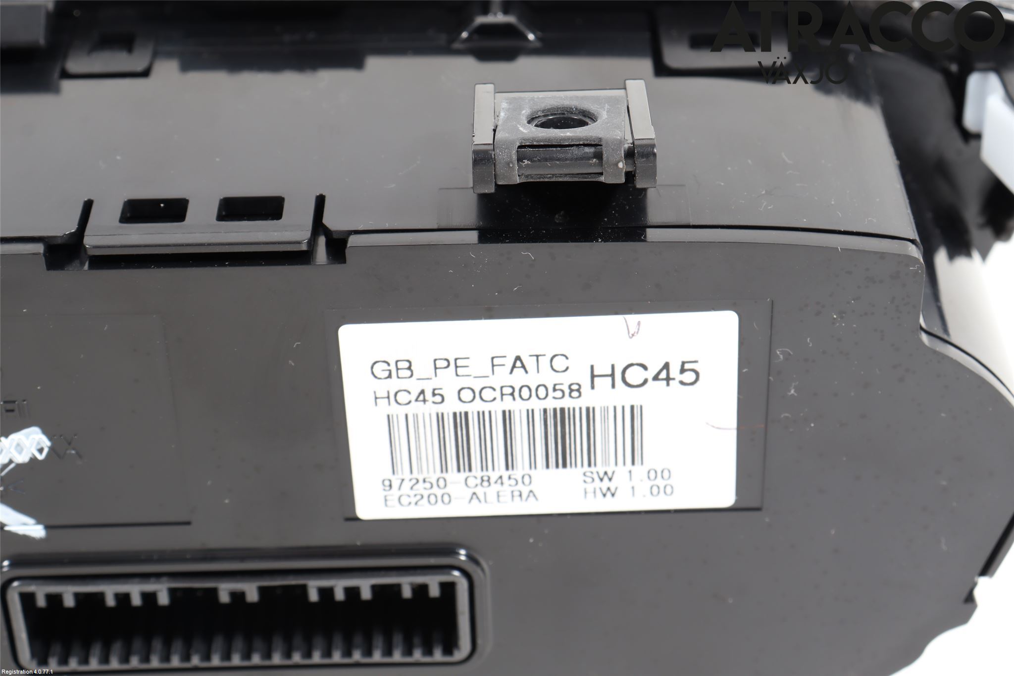 Hyundai i20 GB 15-20 Varme Ac Betjening-Display