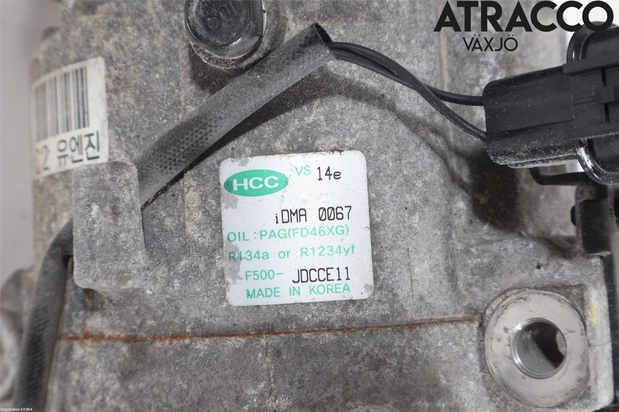 Kia CEED 12-18 Varme Ac Kompressor