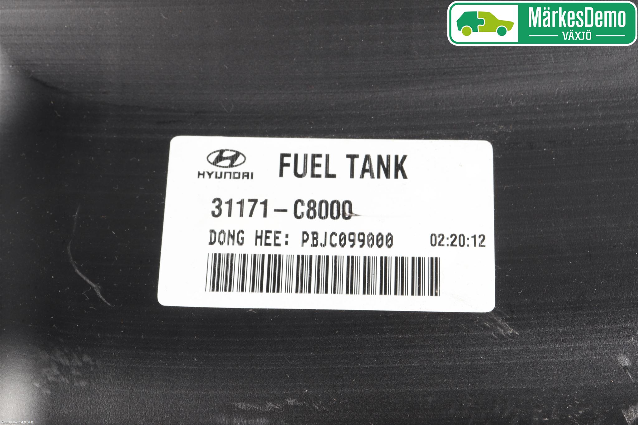 Hyundai i20 GB 15-20 Drivstofftank
