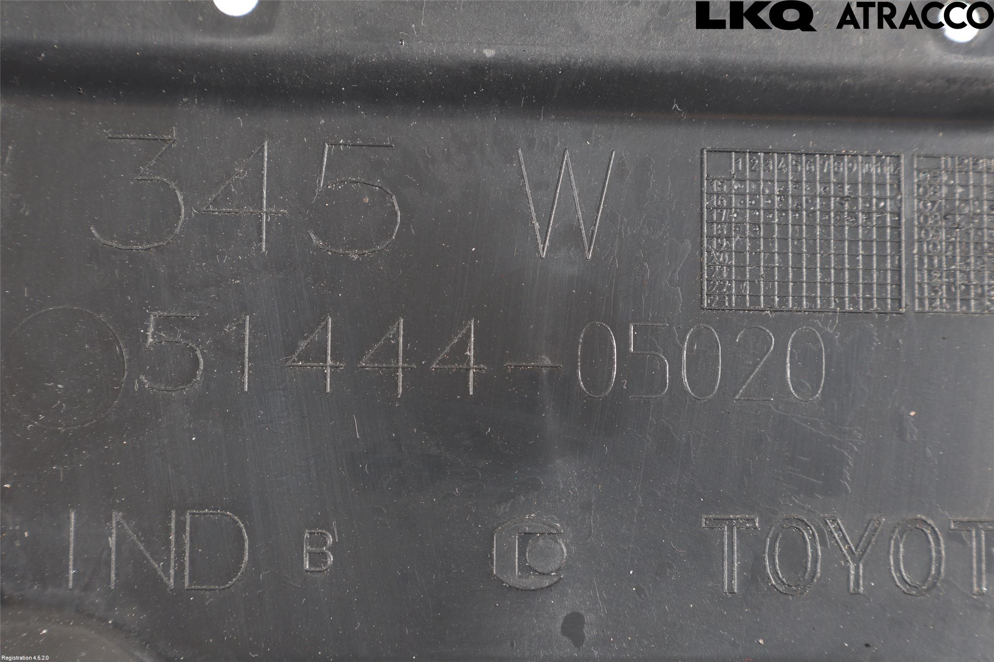 Toyota AURIS 13-19 Bunnplate U Motor-Gear-Dørk