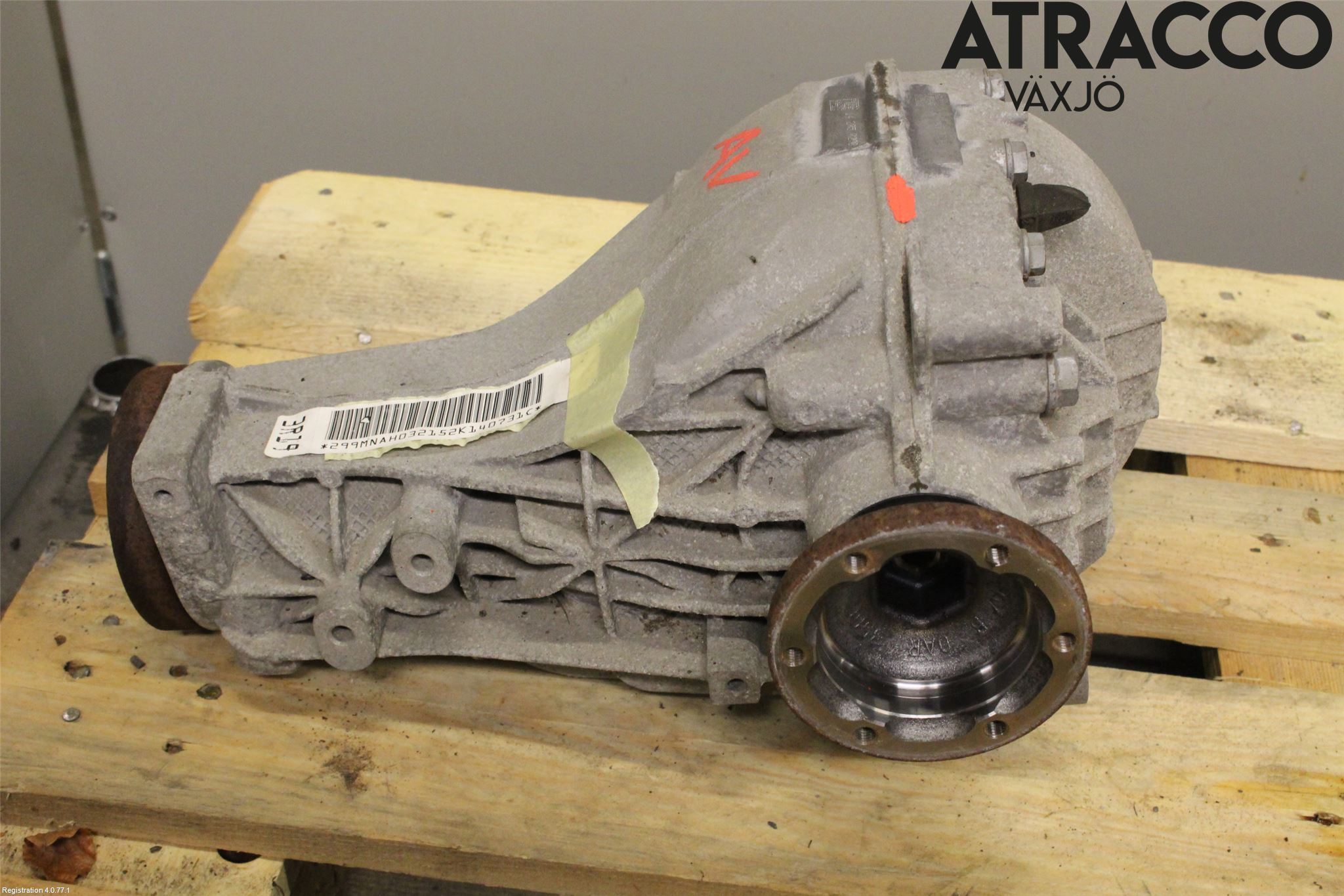 Audi A4 12-15 Bakaksel Kardang Bak -Diff