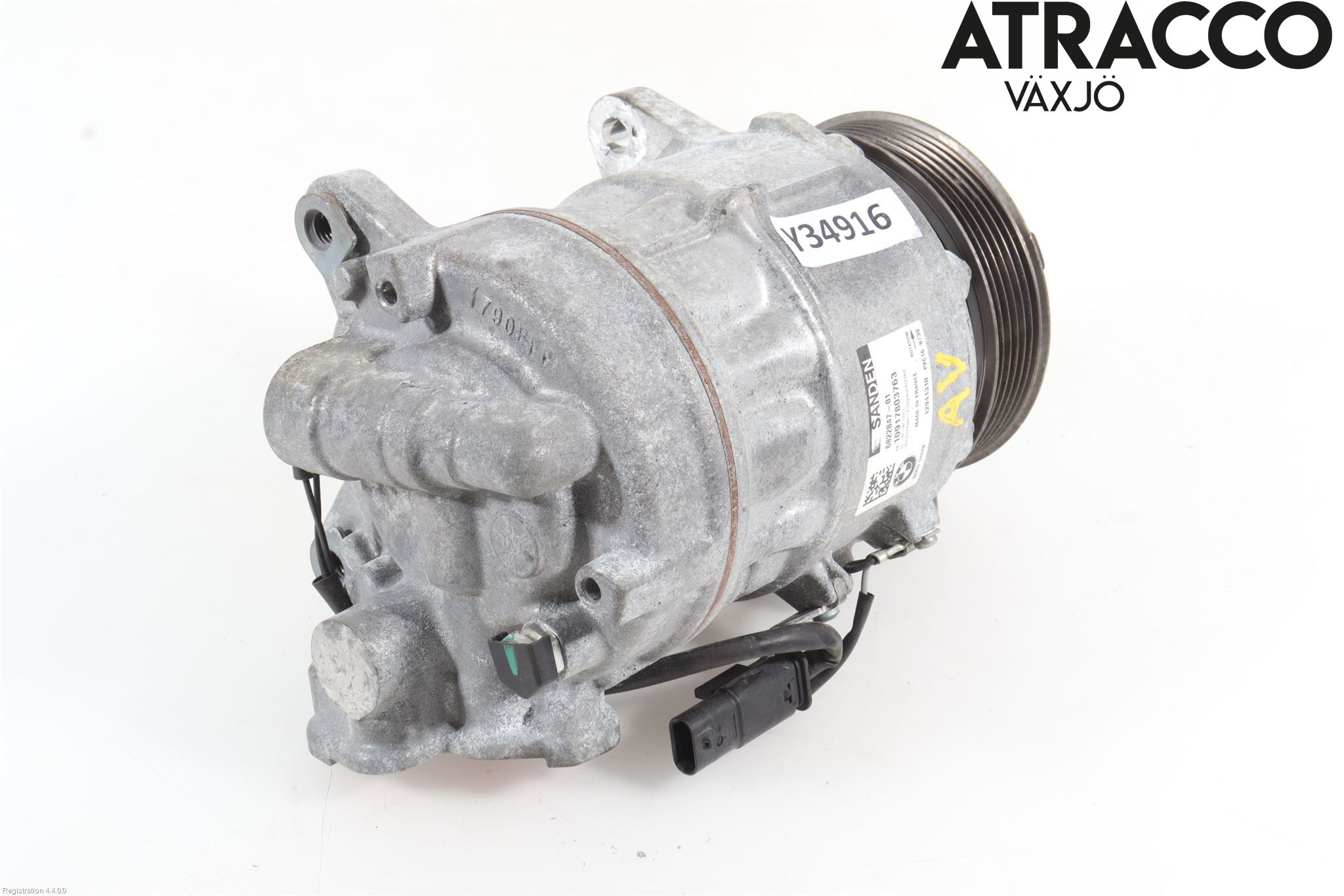 BMW 5 G30/G31/F90 17-23 Varme Ac Kompressor