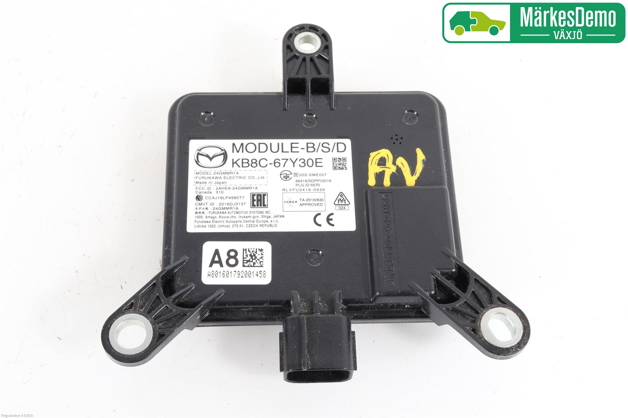 Mazda CX-5 17- Sensor Kollisjonsbeskyttelse