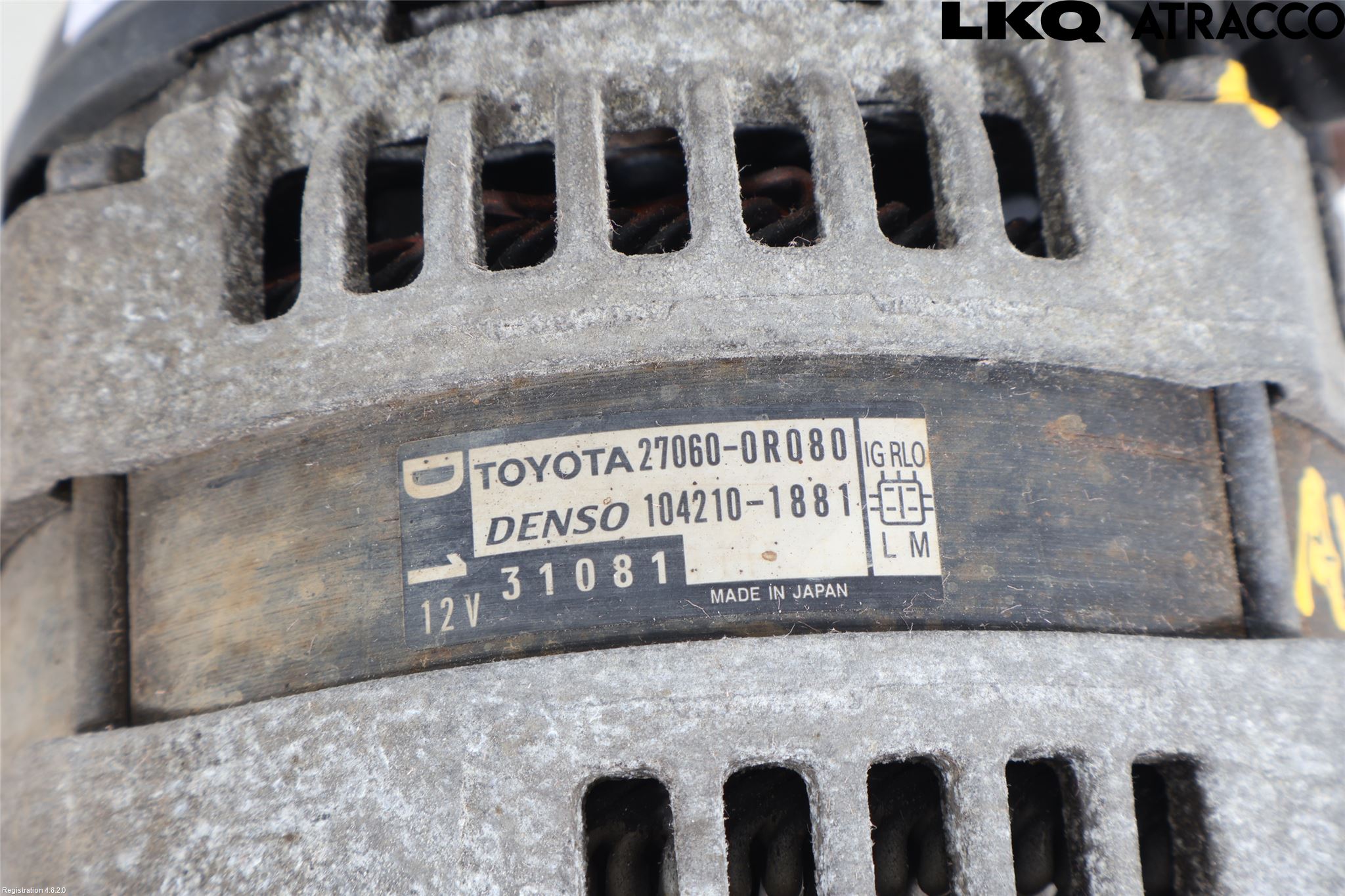 Toyota VERSO 09-18 Dynamo