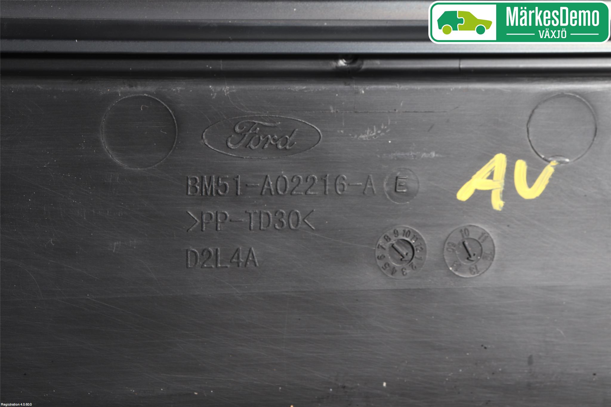 Ford FOCUS 11-14 Visker Deksel-Grill-Under Frr