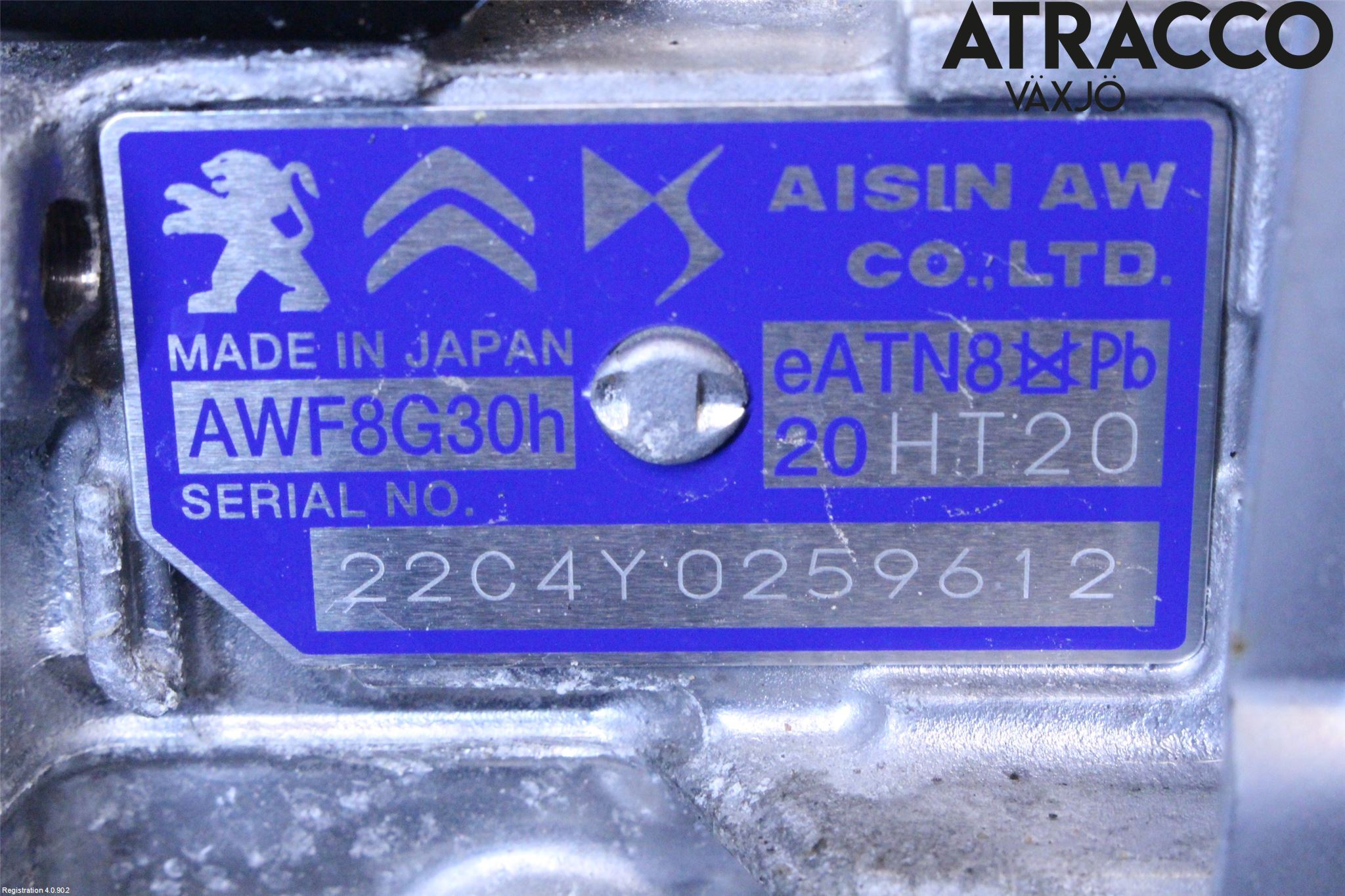 Peugeot 3008 17-24 Gearkasse Automat