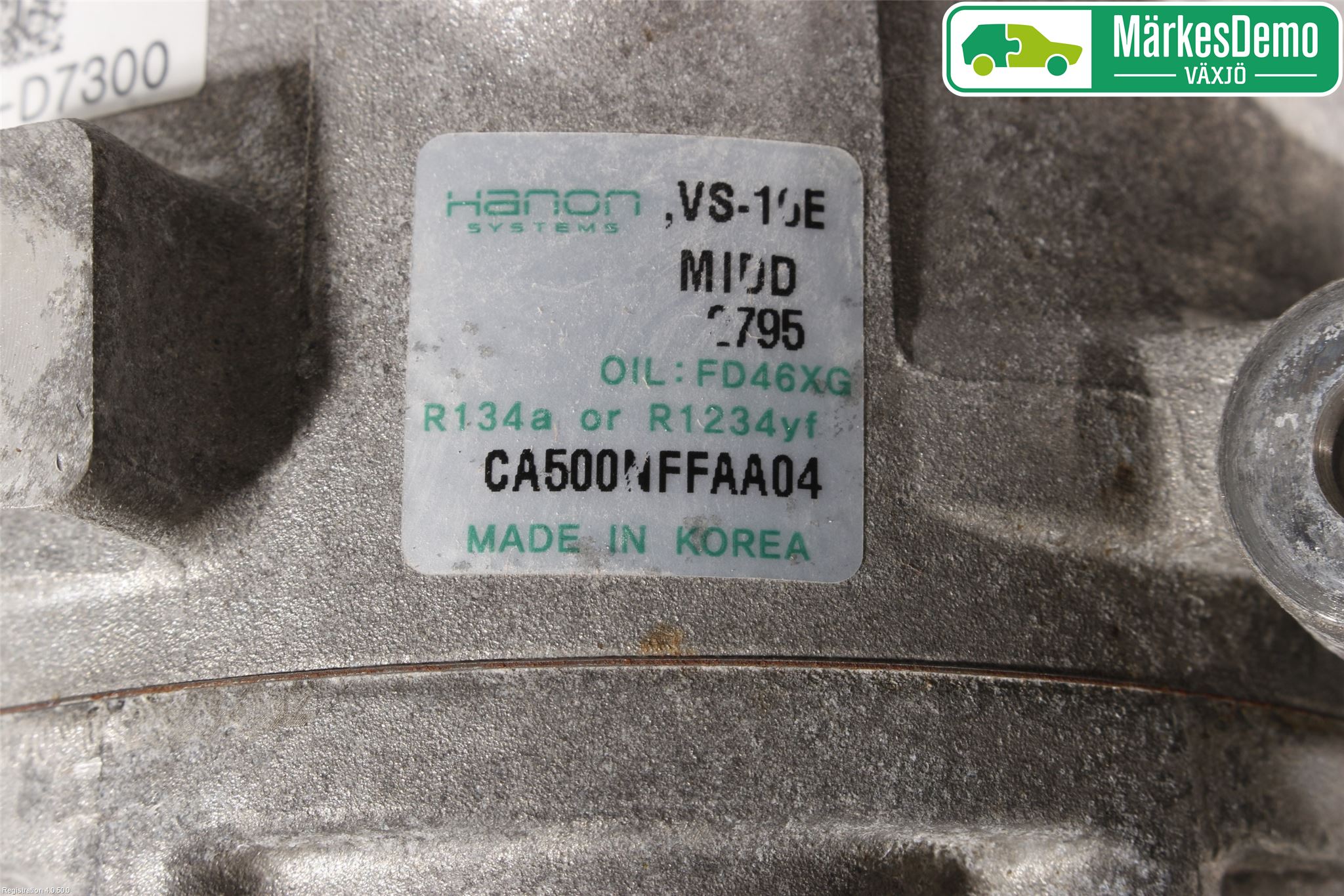 Hyundai TUCSON 05- Varme Ac Kompressor