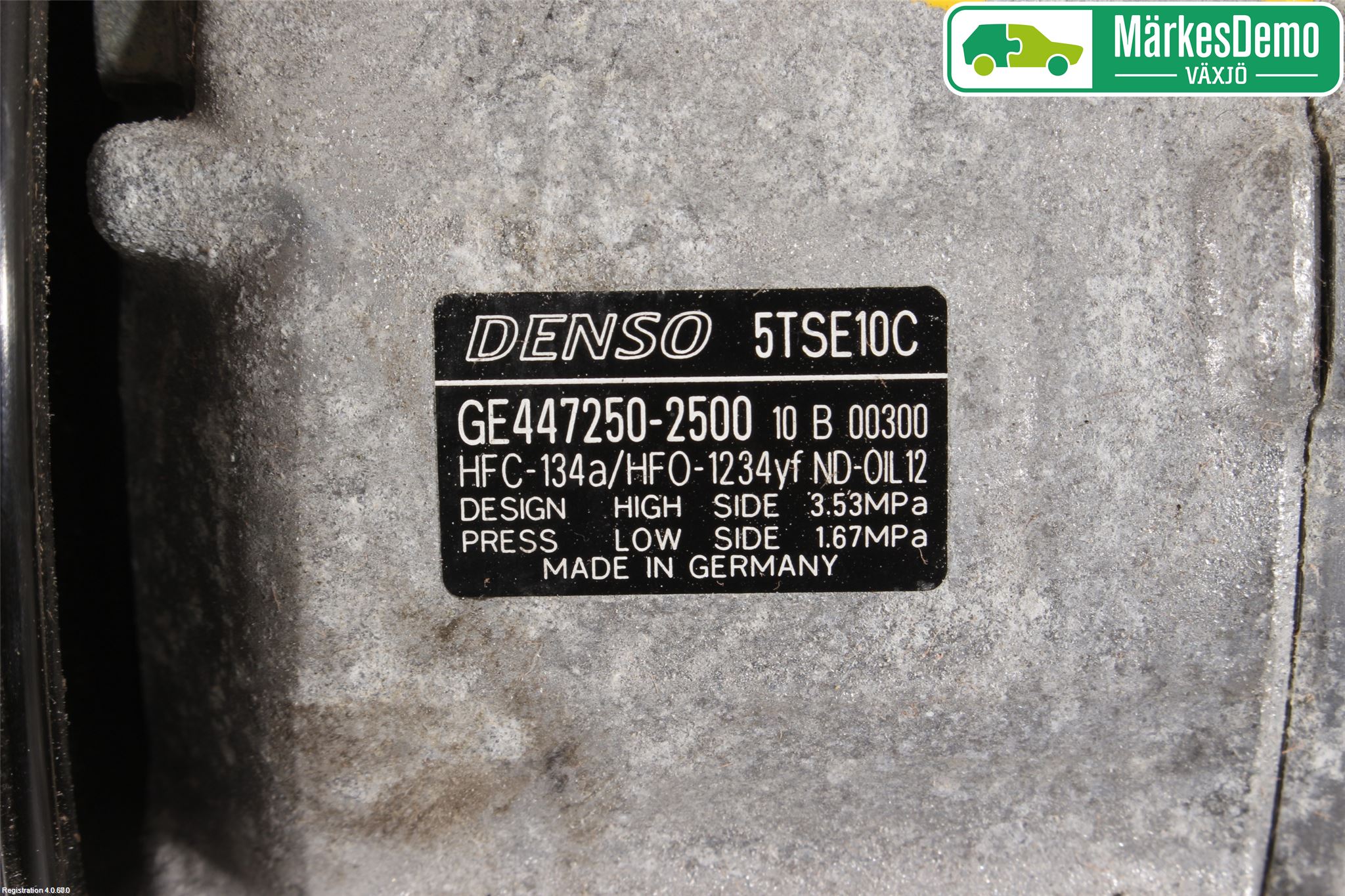 Toyota YARIS XP130 15-20 Varme Ac Kompressor