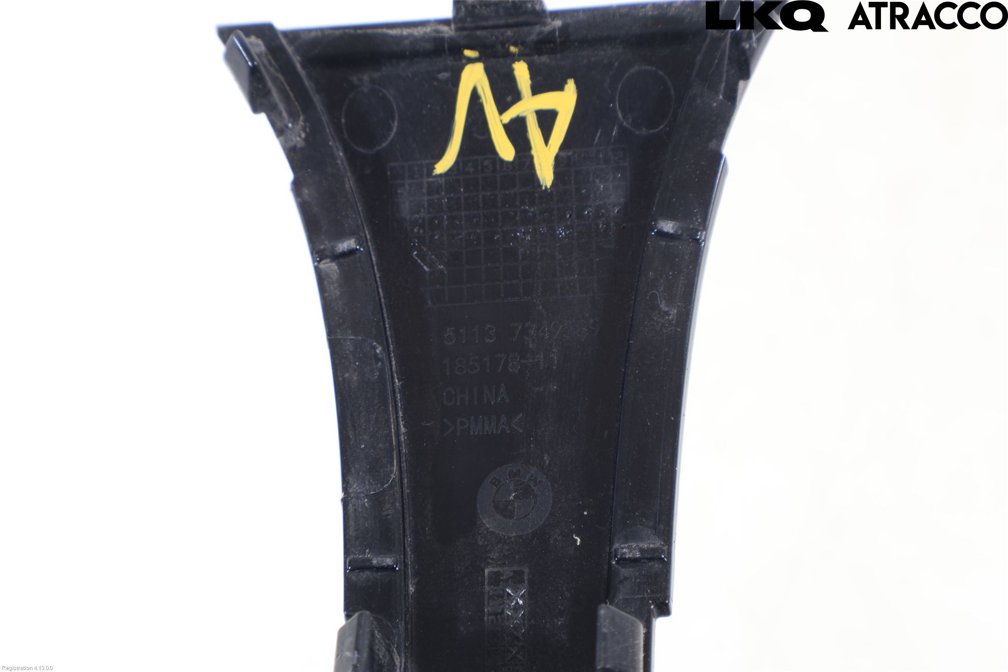 BMW 5 G30/G31/F90 17-23 Støtfanger Foran Midt Del
