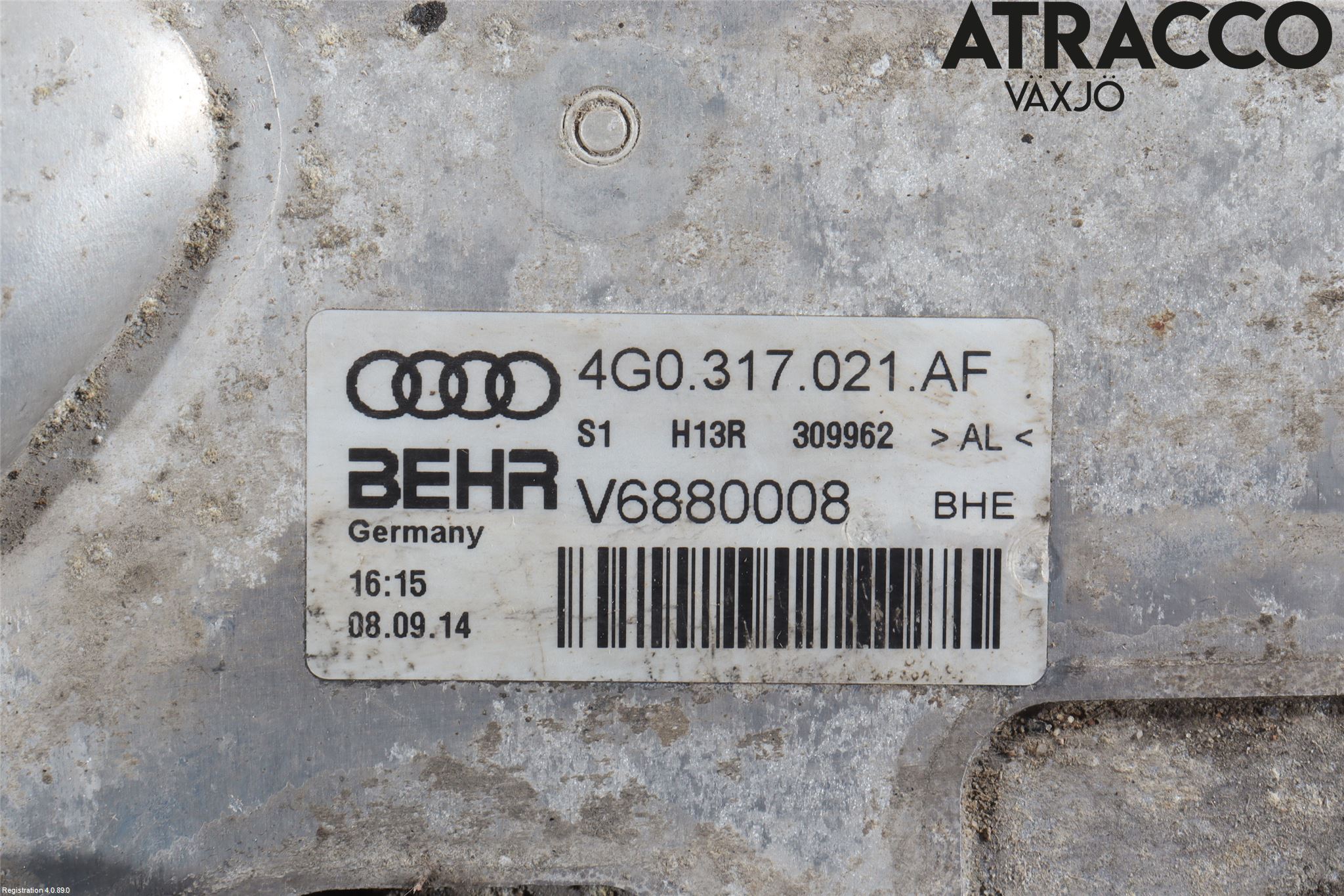 Audi A6 ALLROAD 12-18 Radiator Oljekjøler Automatgea