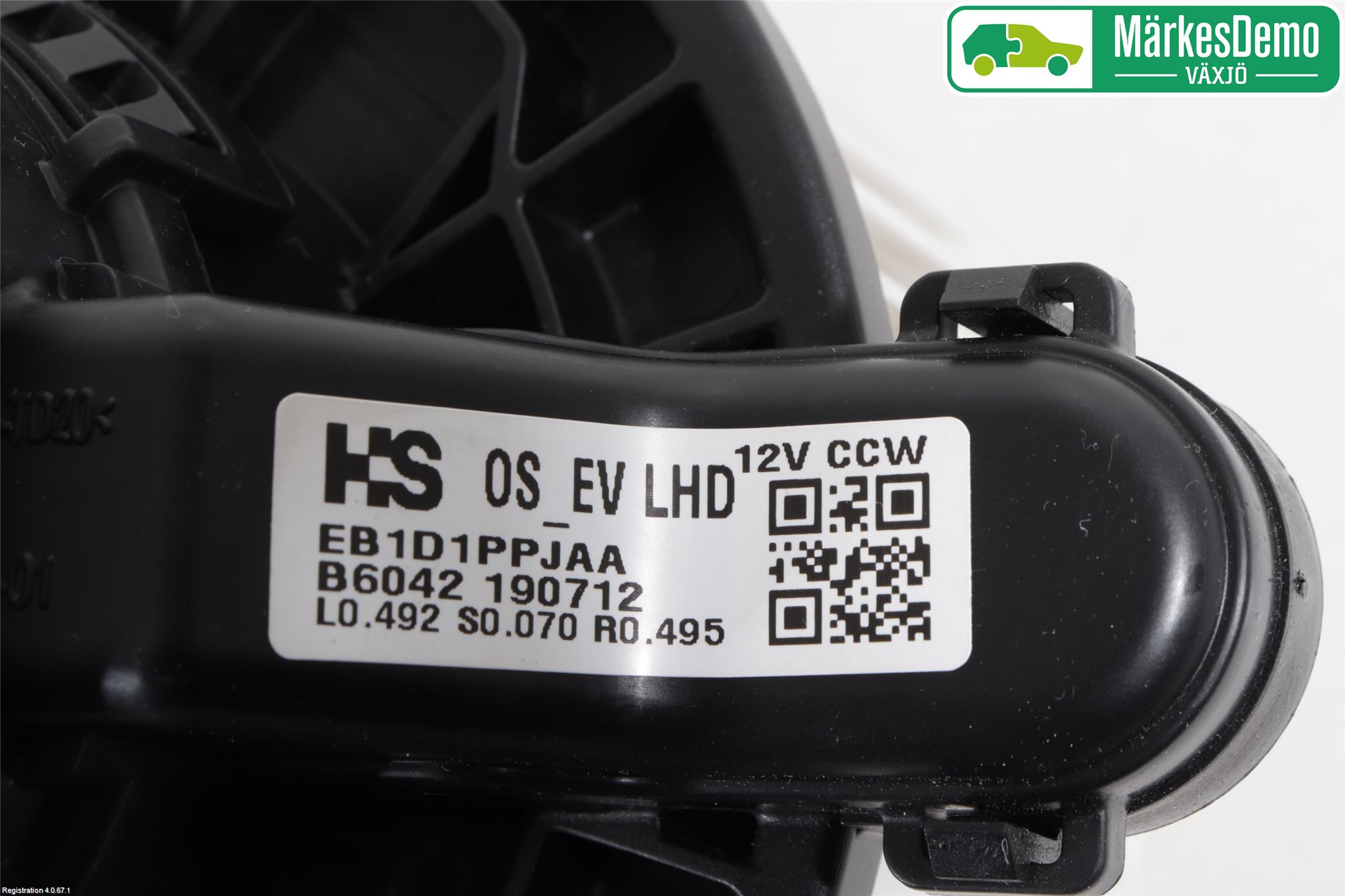 Hyundai KONA/ELECTRIC OS 18-23 Varmeapparat Viftemotor