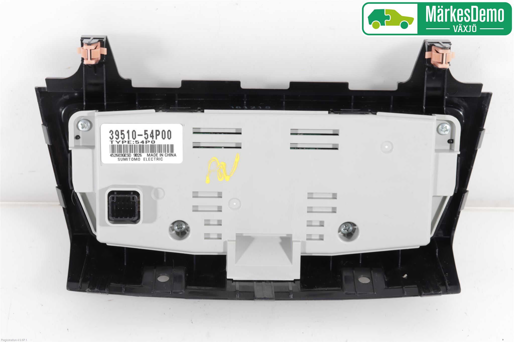 Suzuki VITARA 15- Varme Ac Betjening-Display