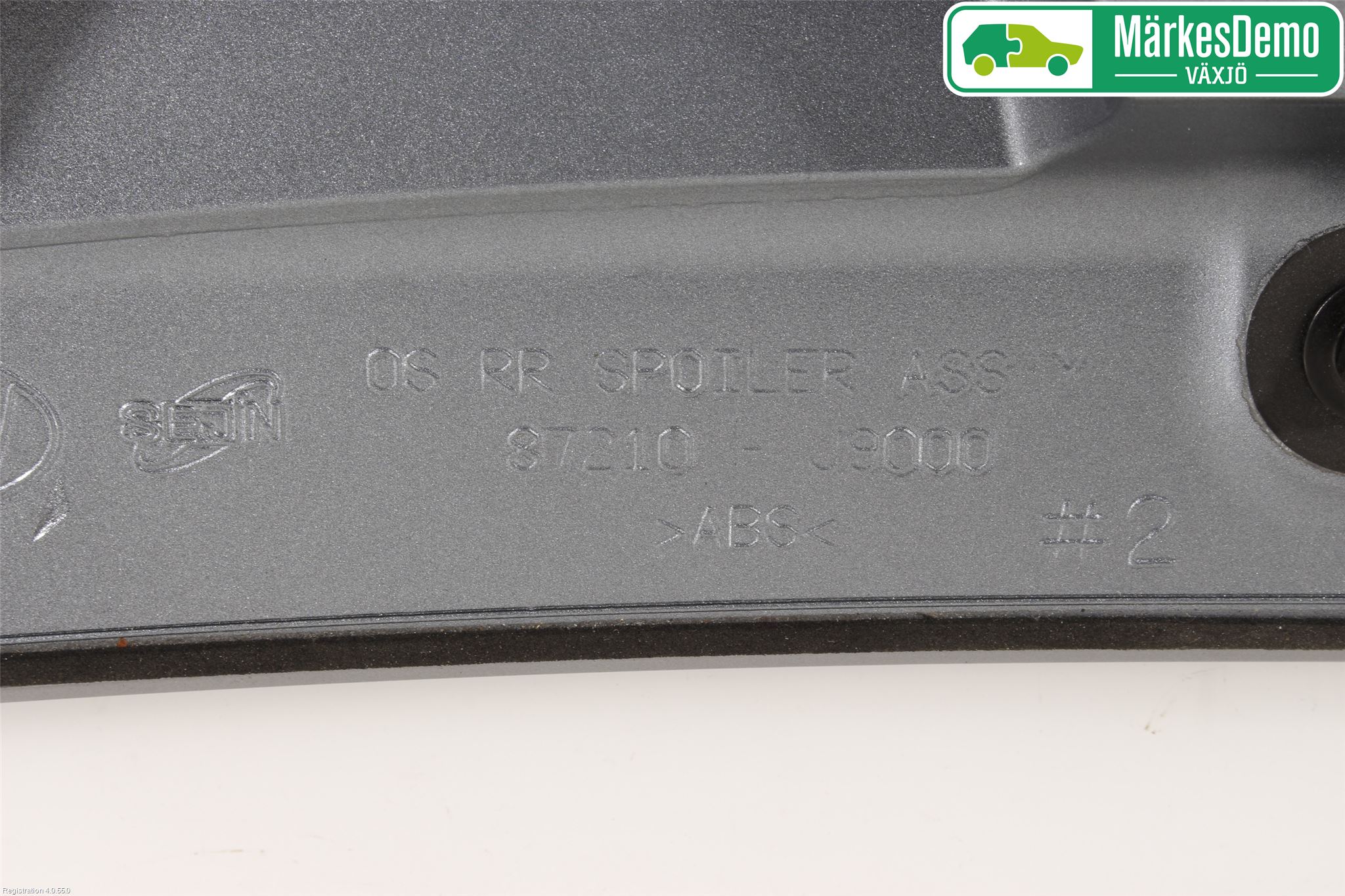 Hyundai KONA/ELECTRIC OS 18-23 Spoiler Bakluke