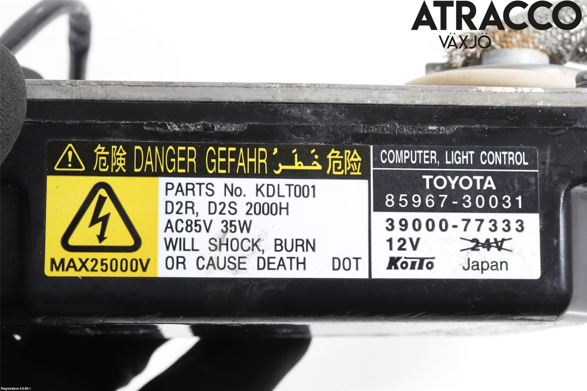 Lexus GS 300/400/430 91-05 Styreenhet Xenon