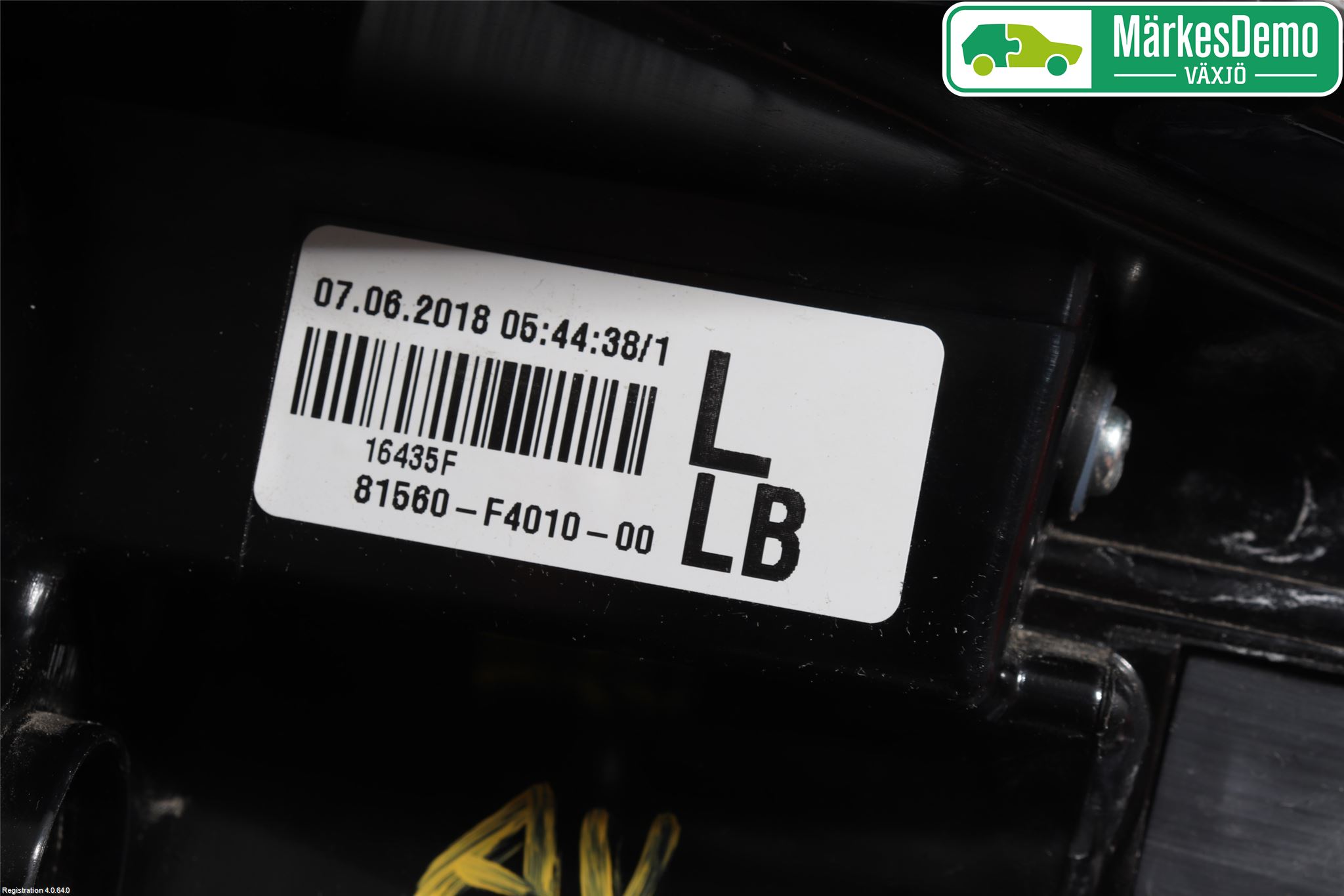 Toyota C-HR 16-23 Baklykt Venstre
