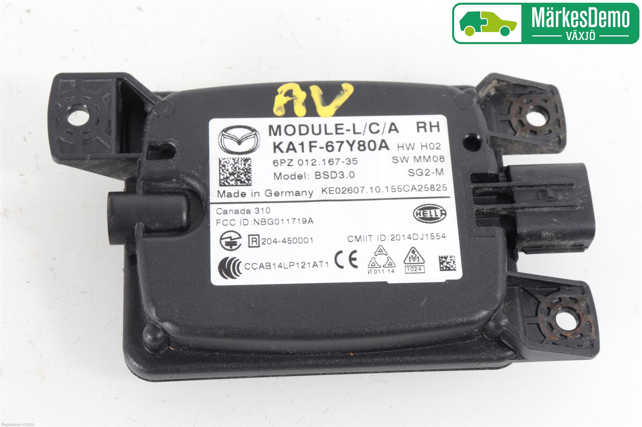 Mazda CX-5 12-17 Sensor Kollisjonsbeskyttelse