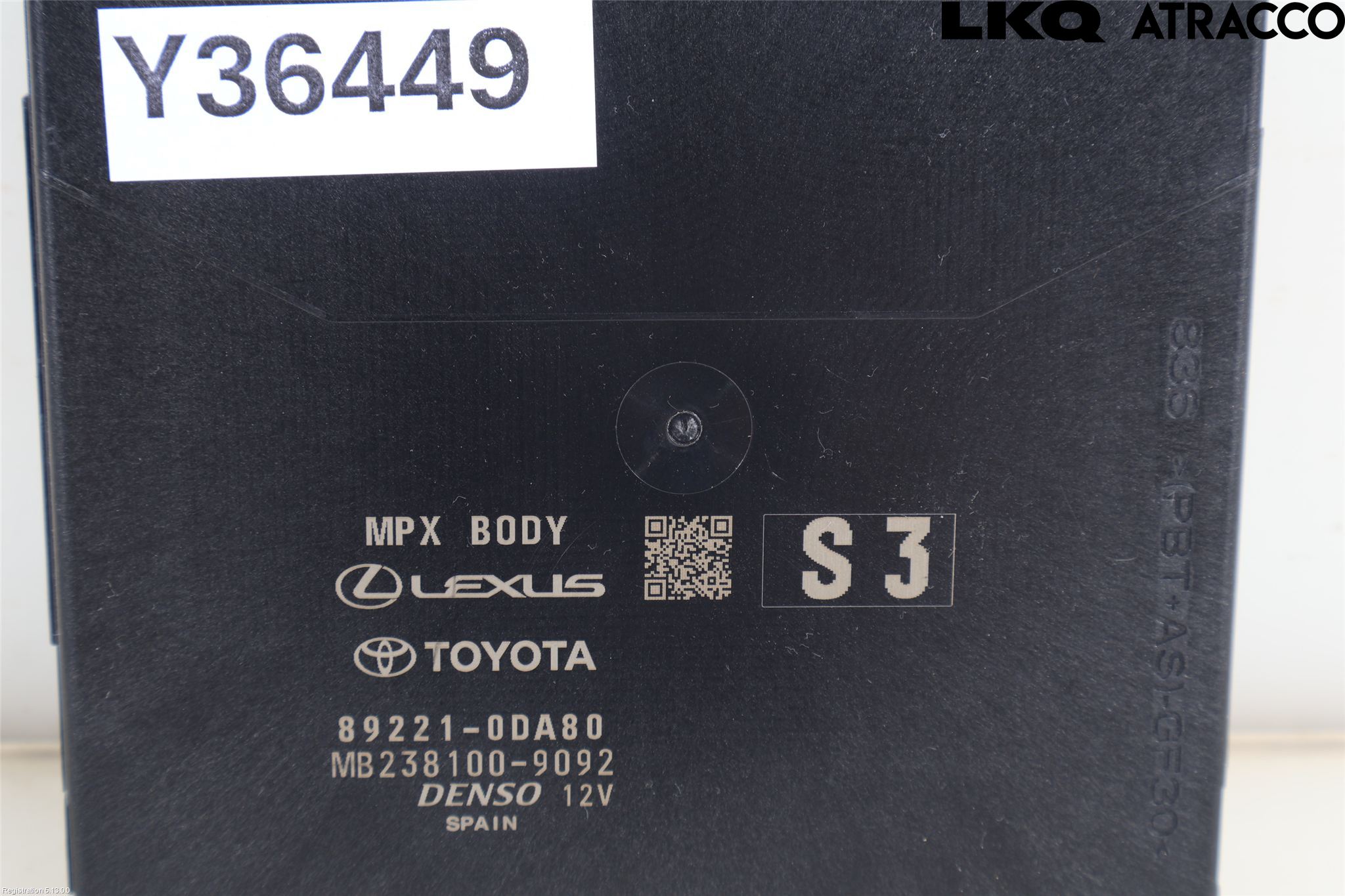 Toyota YARIS XP21 20- Styreenhet Øvrig