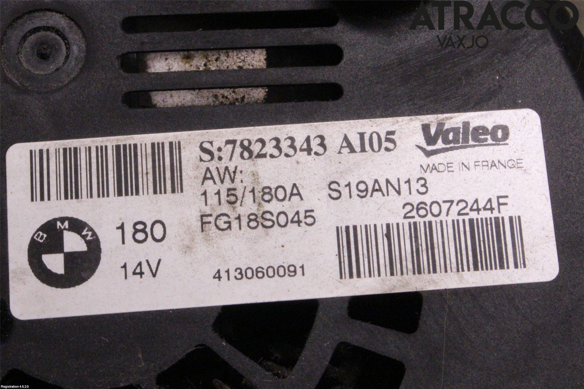 BMW 3 F30/F31/F80 12-19 Dynamo