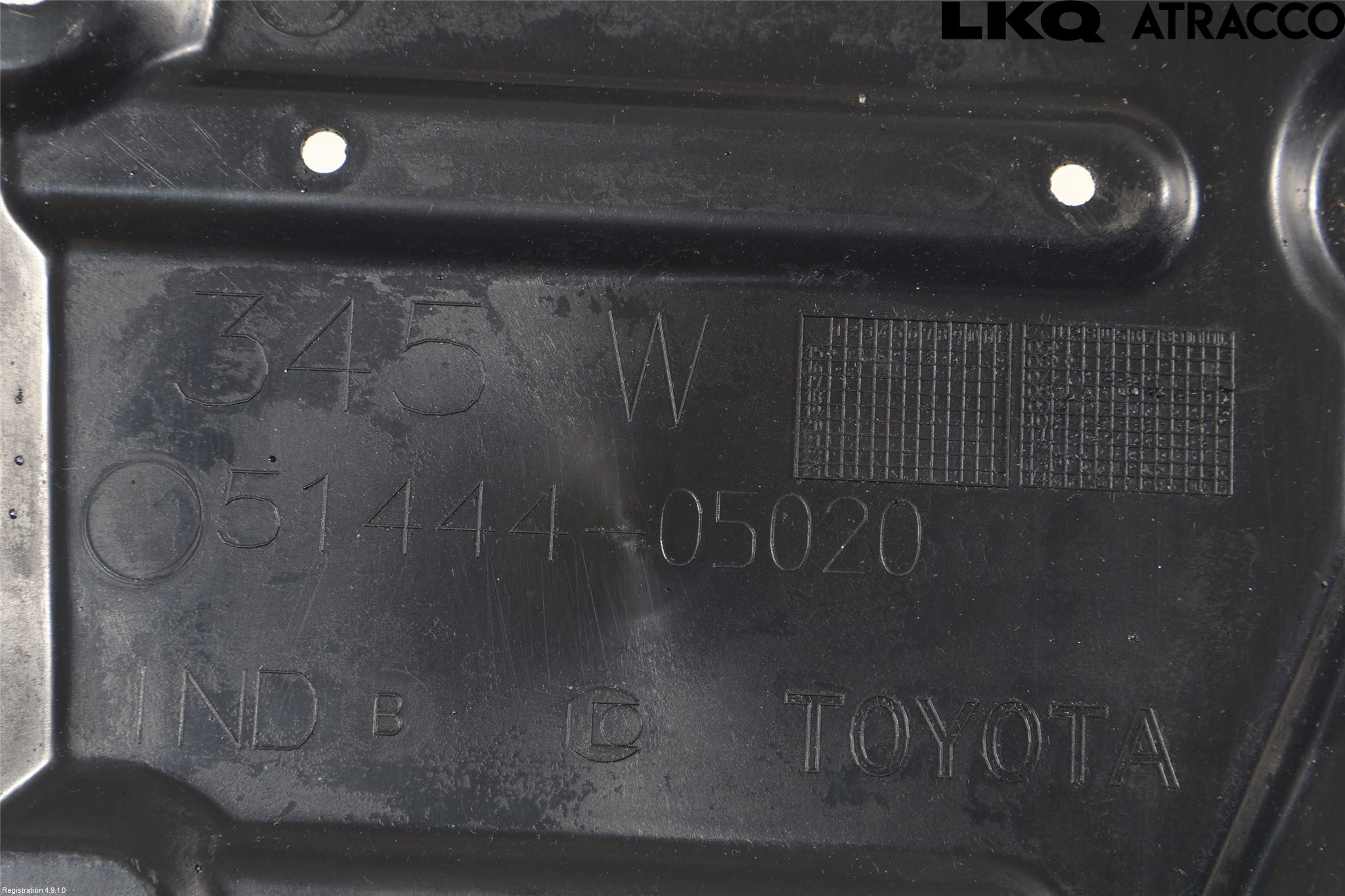 Toyota AURIS 13-19 Bunnplate U Motor-Gear-Dørk