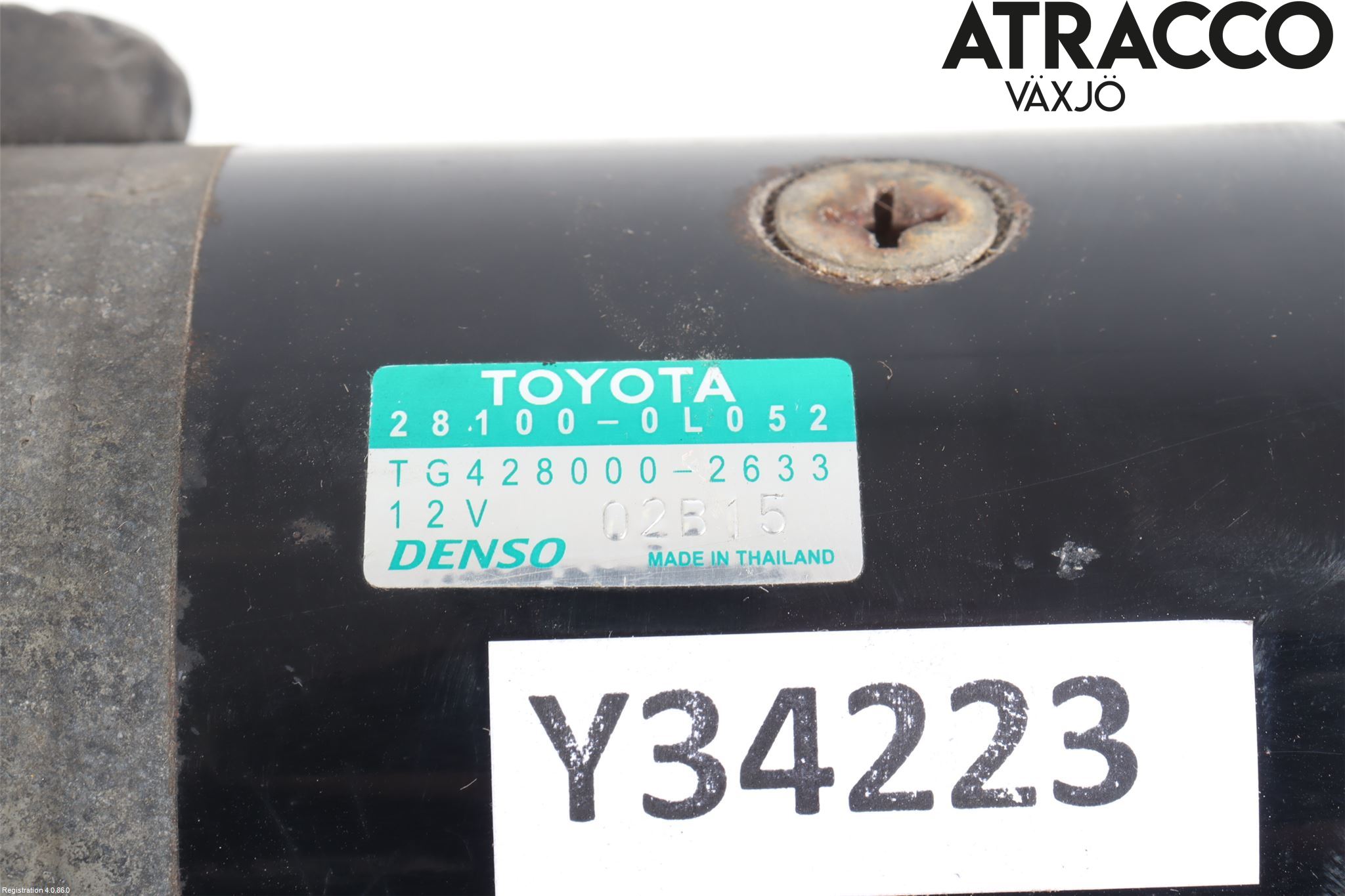 Toyota HILUX 16- Startmotor Diesel