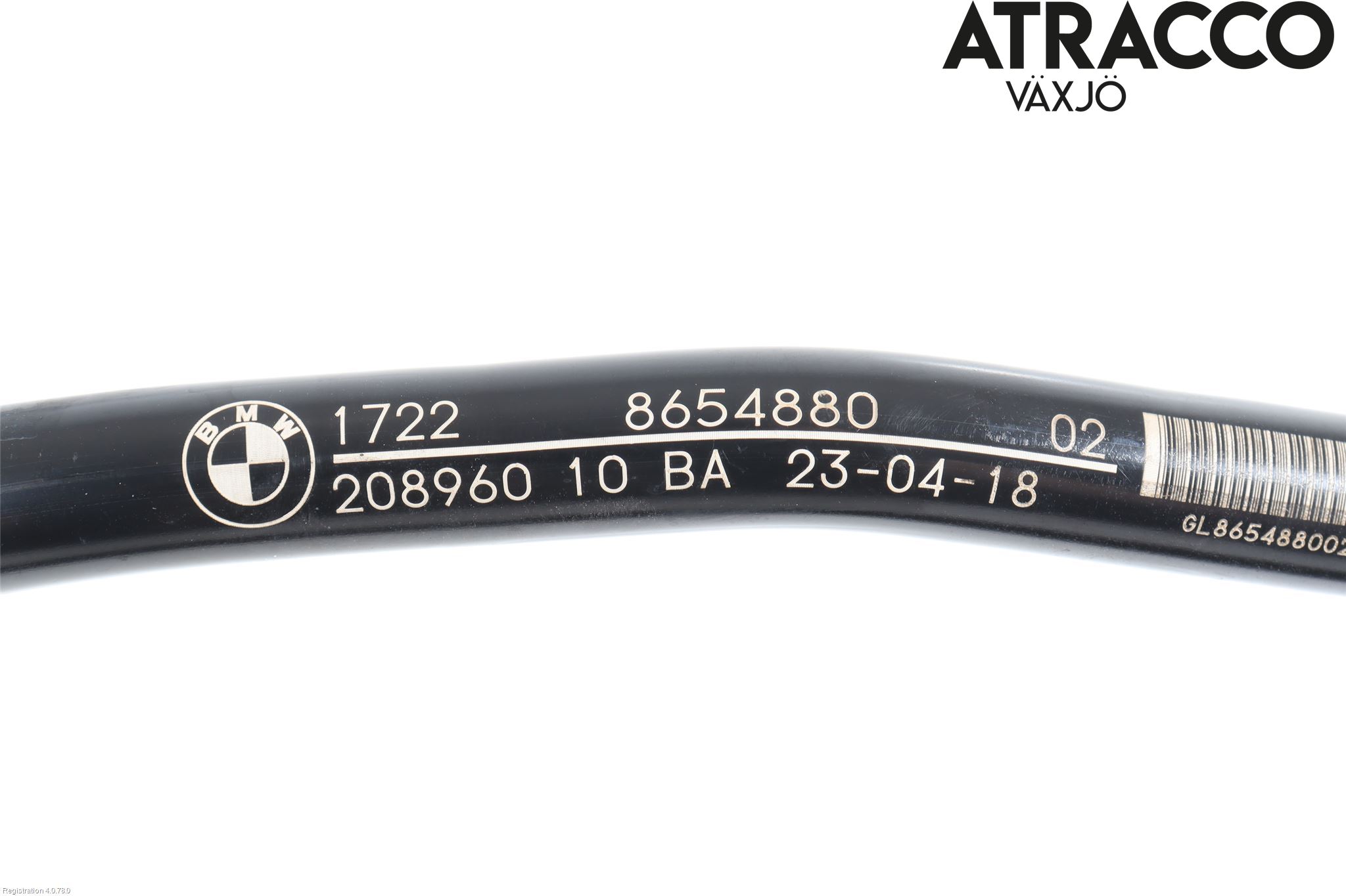 BMW 5 G30/G31/F90 17-23 Gearkasse Oljerør-Slange