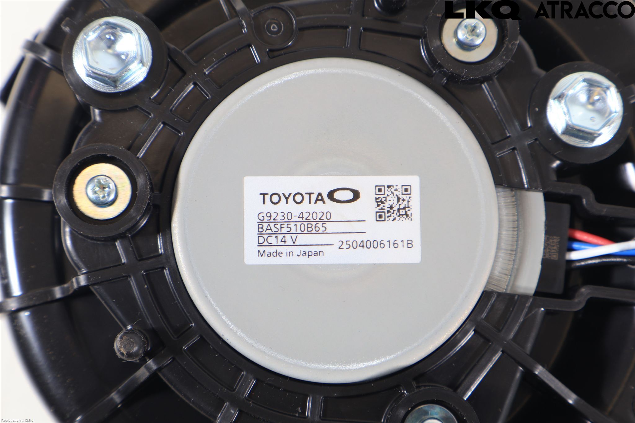Lexus NX 300h 15-21 Varmeapparat Viftemotor