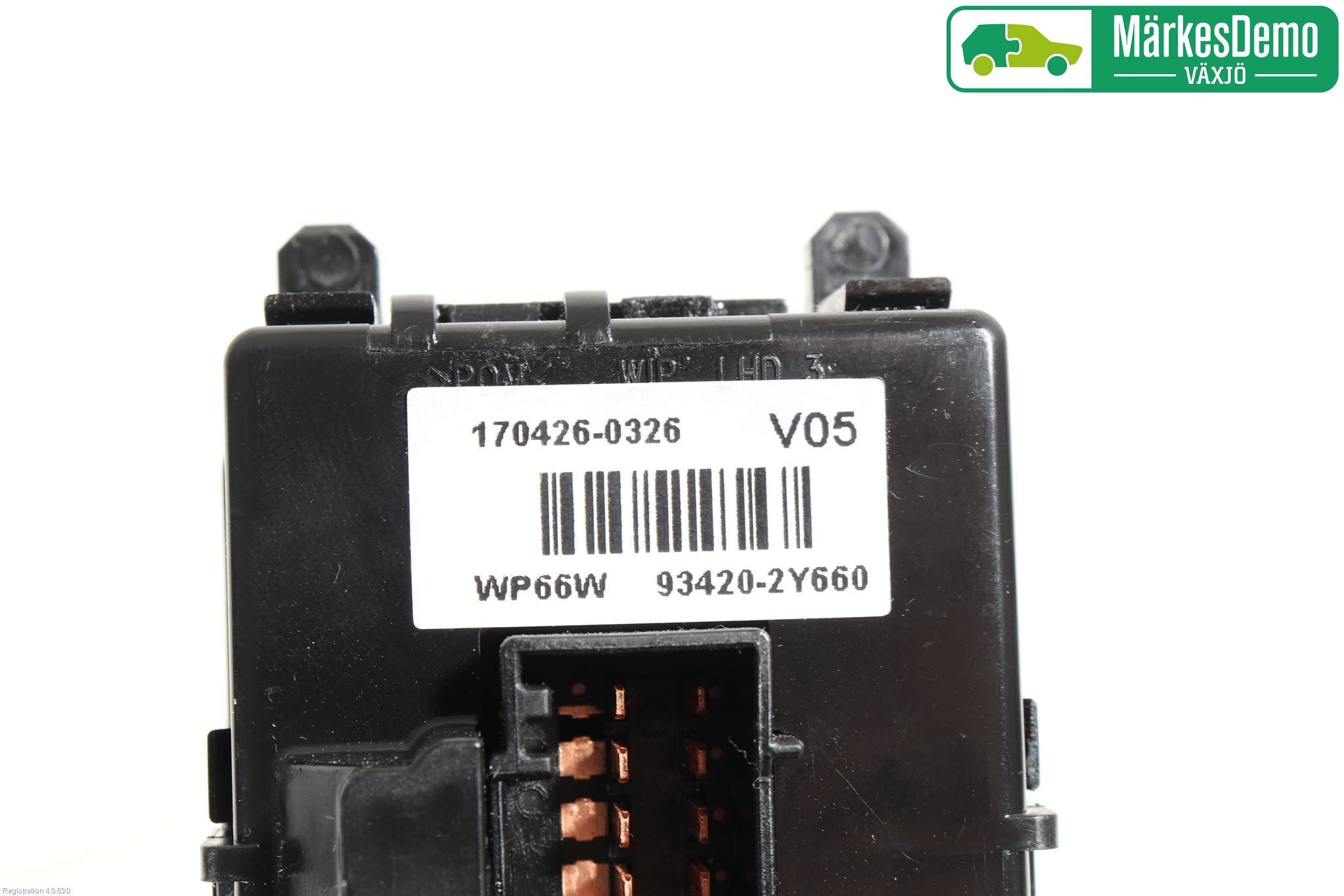 Hyundai i40 16-18 Bryter Ratt Visker - Spyler