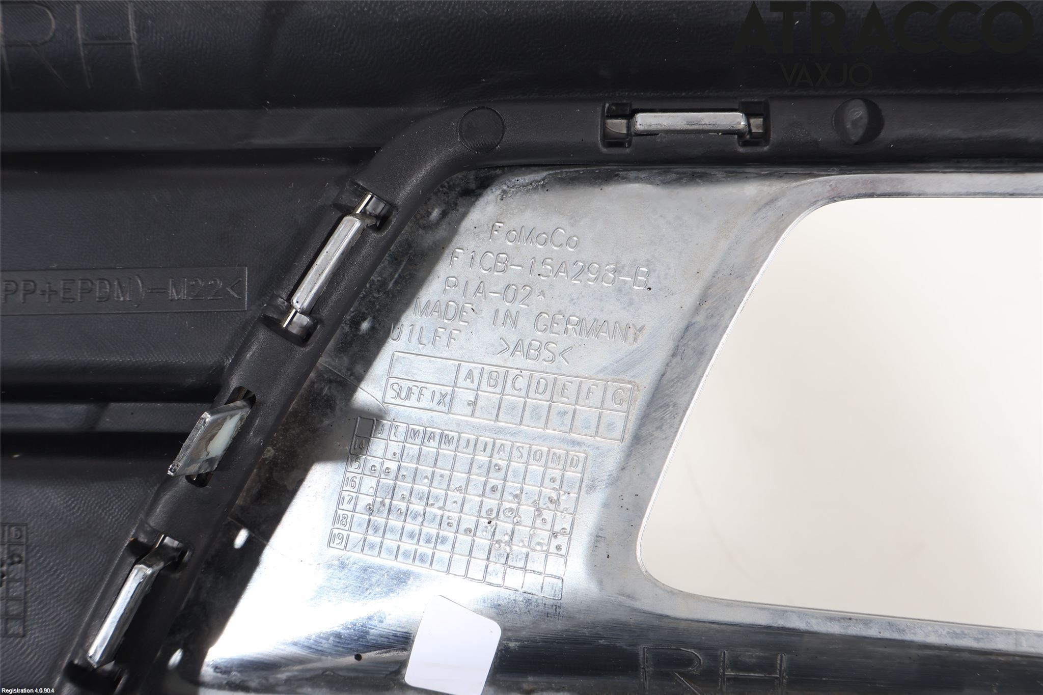 Ford GRAND C-MAX 15-19 Frontlykt Kurve-Tåkelys Ramme