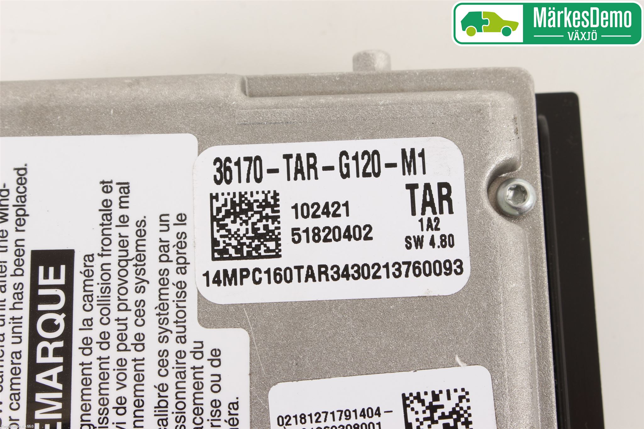 Honda JAZZ 15-20 Sensor Kollisjonsbeskyttelse