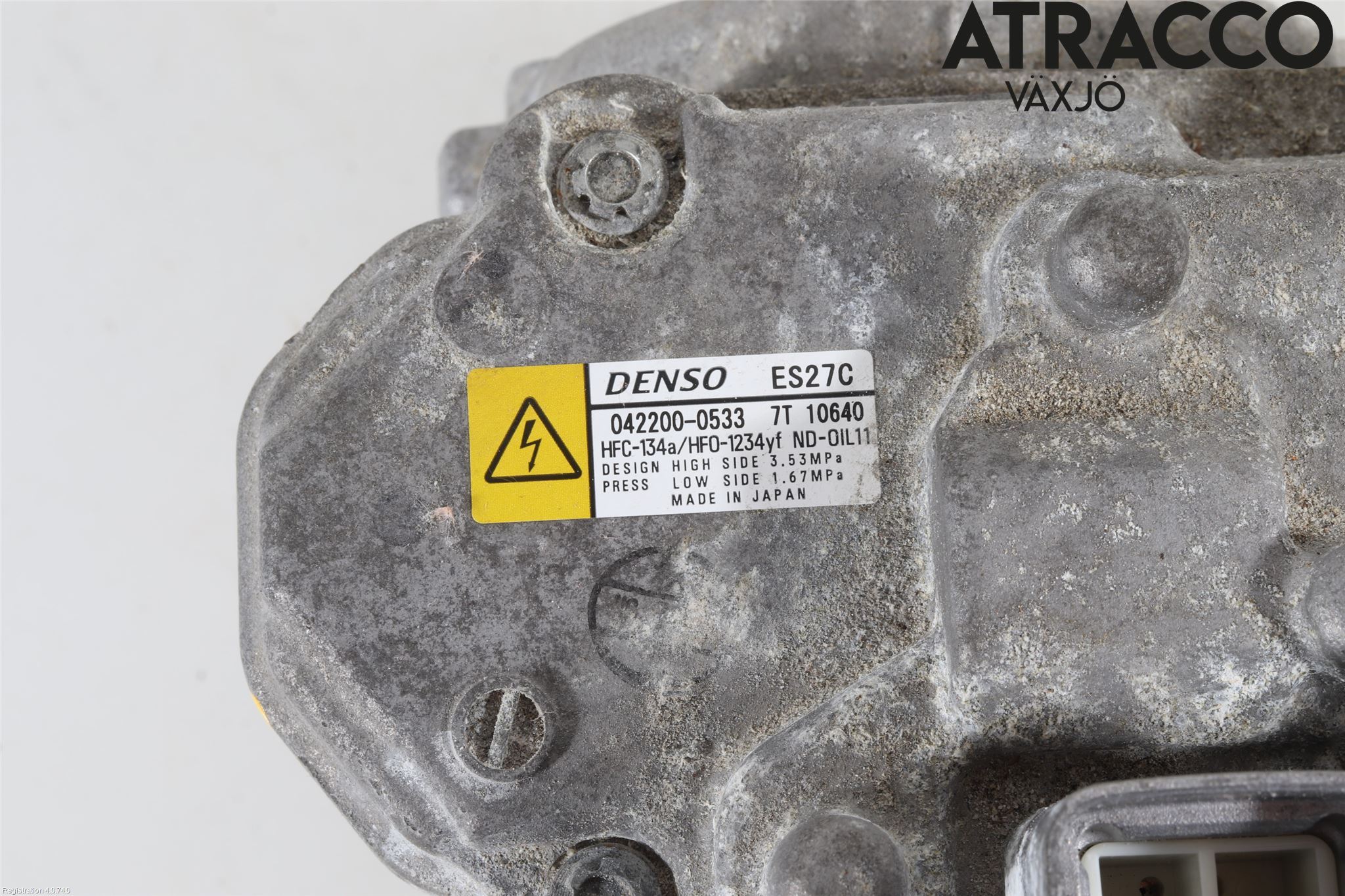 Toyota RAV4 13-18 Varme Ac Kompressor