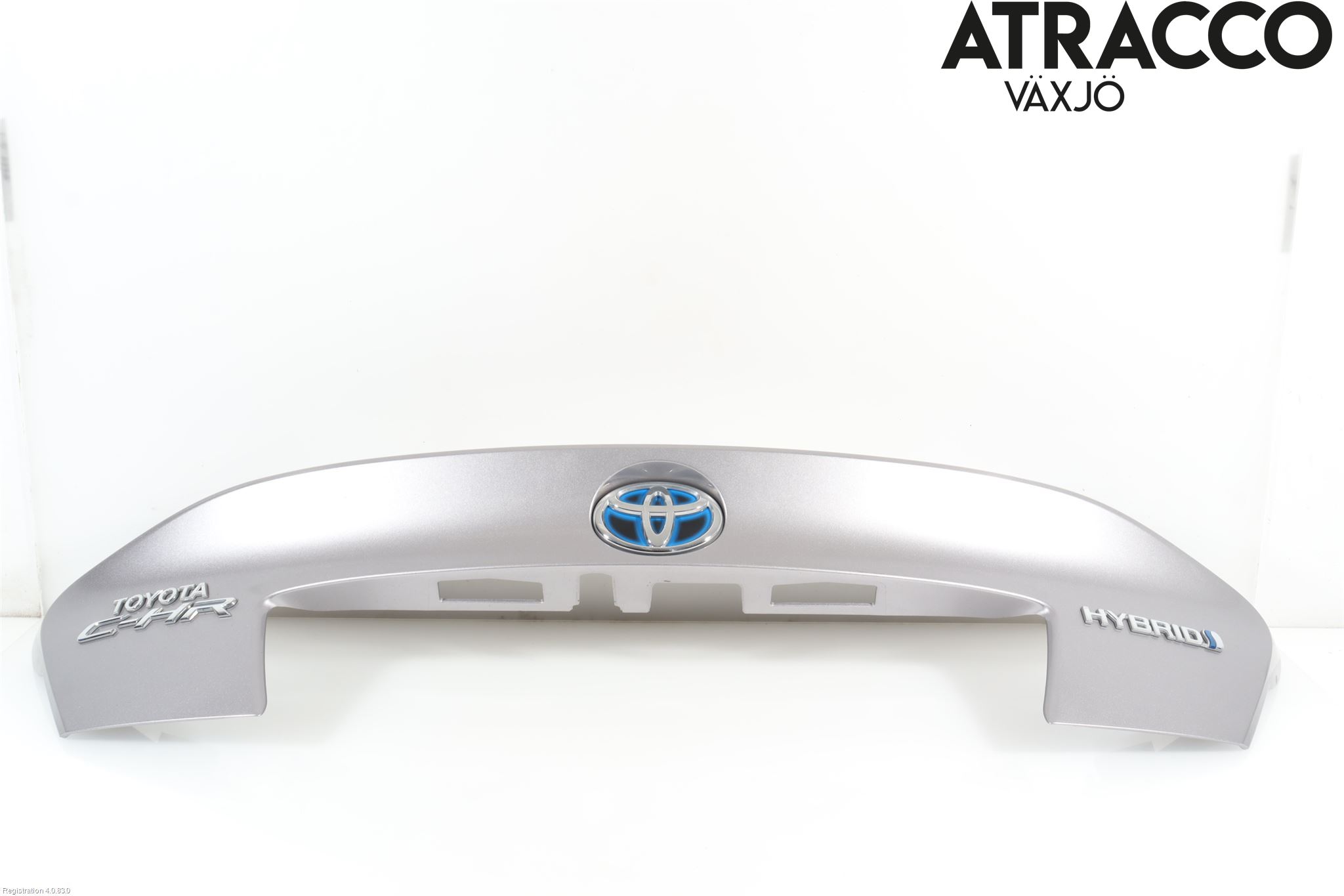Toyota C-HR 16-23 Refleksplate - Skiltplate