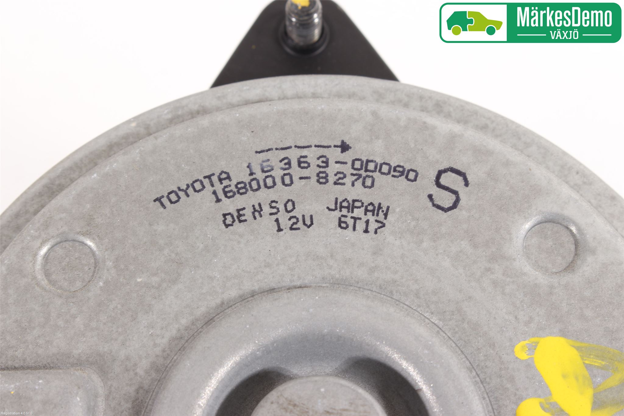Toyota YARIS XP130 15-20 Kjølevifte Elektrisk