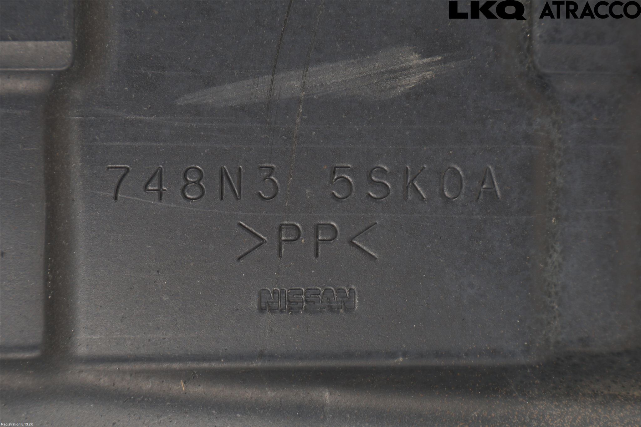 Nissan LEAF 18- Bunnplate U Motor-Gear-Dørk