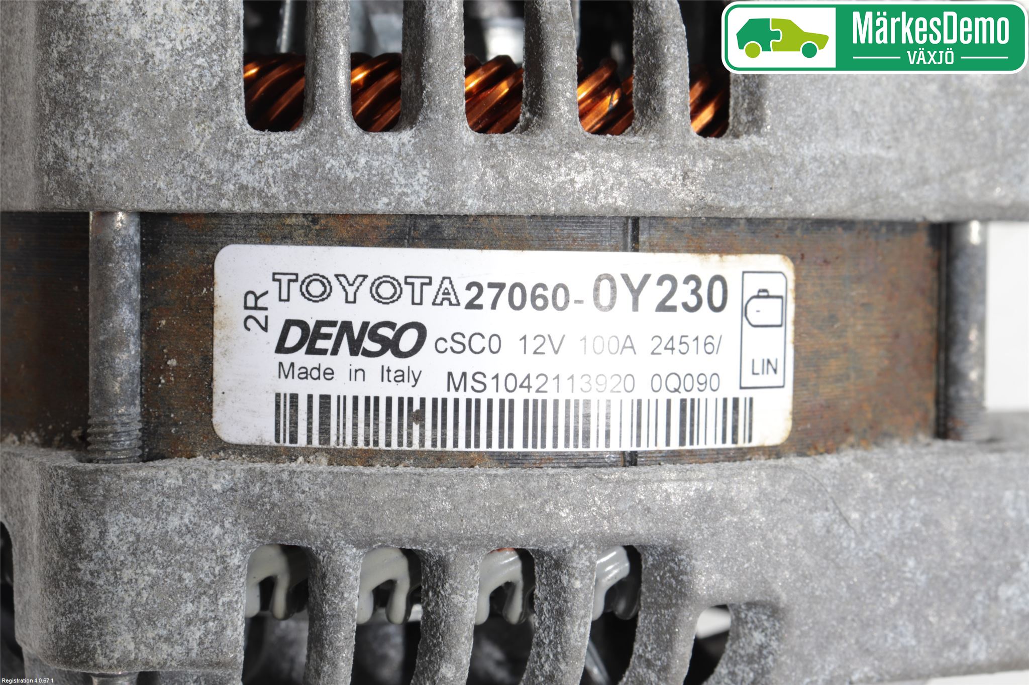 Toyota AURIS 13-19 Dynamo