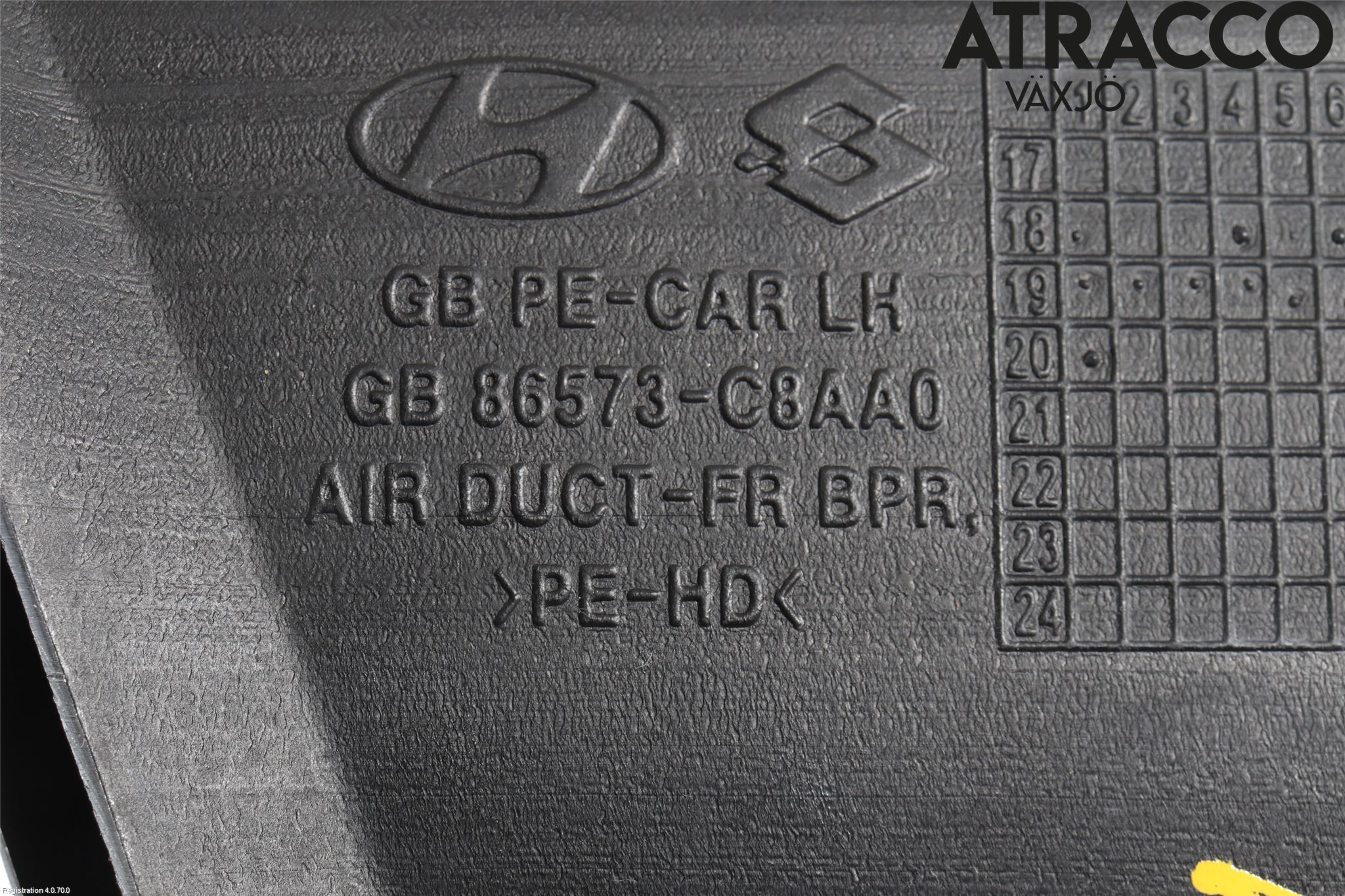 Hyundai i20 GB 15-20 Støtfanger Foran Hjørne Vens